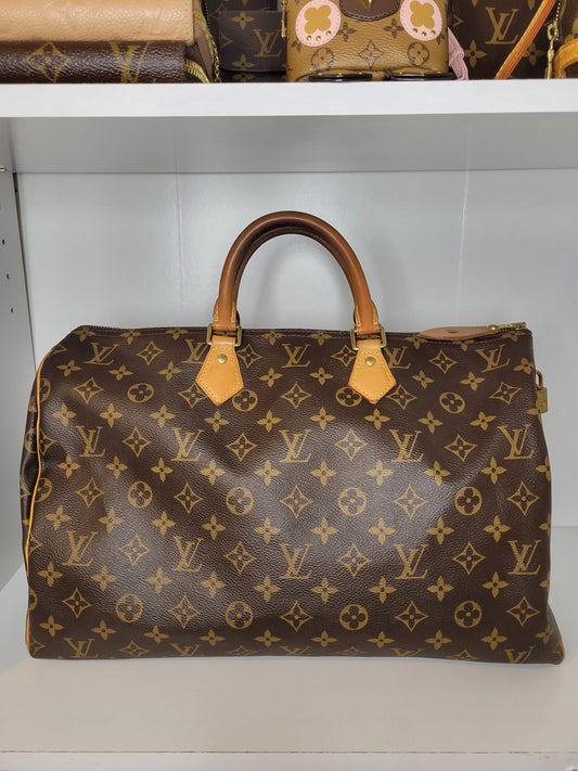 Louis Vuitton Monogram Speedy 40 DU3195