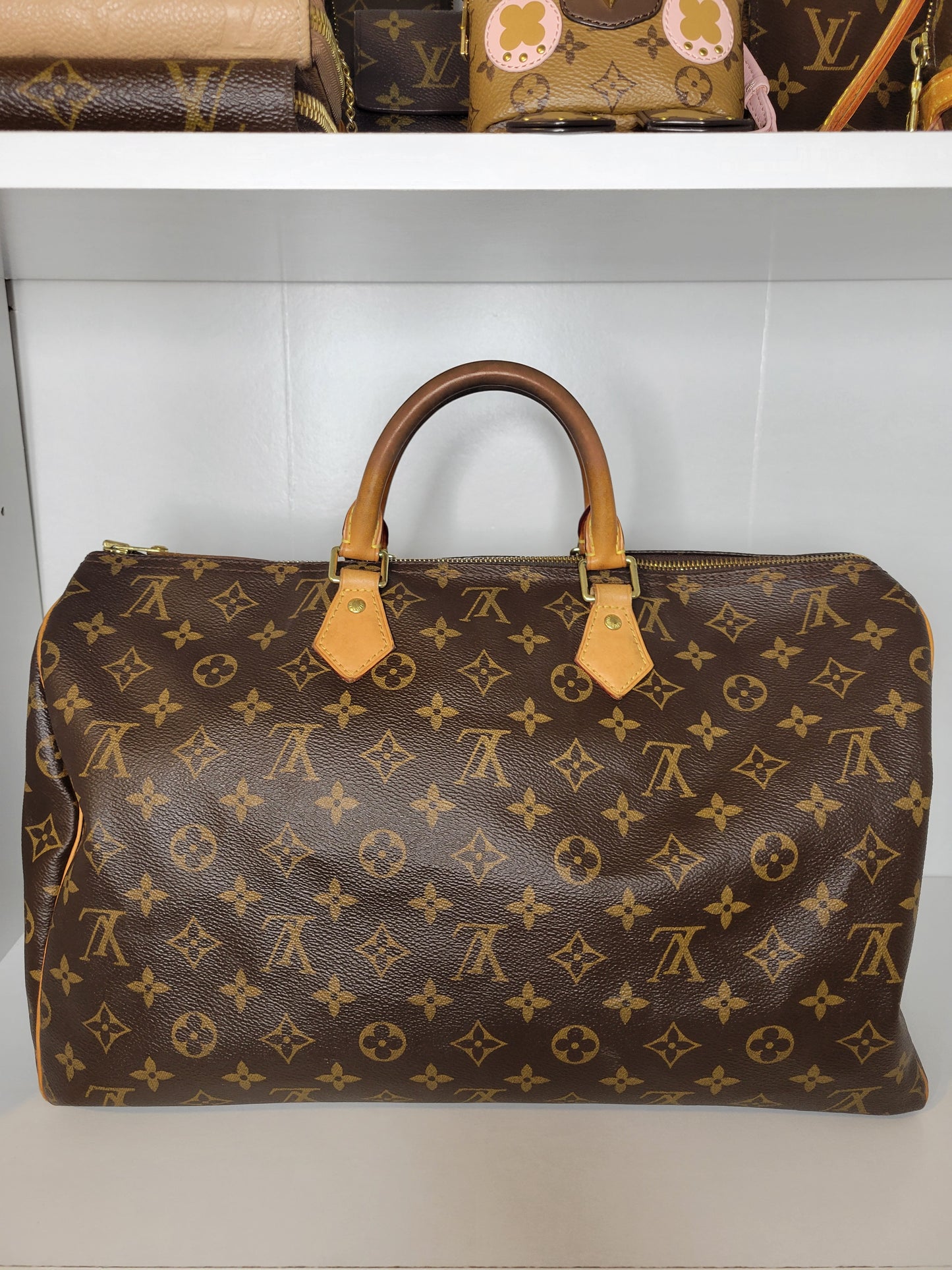 Louis Vuitton Monogram Speedy 40 DU3195