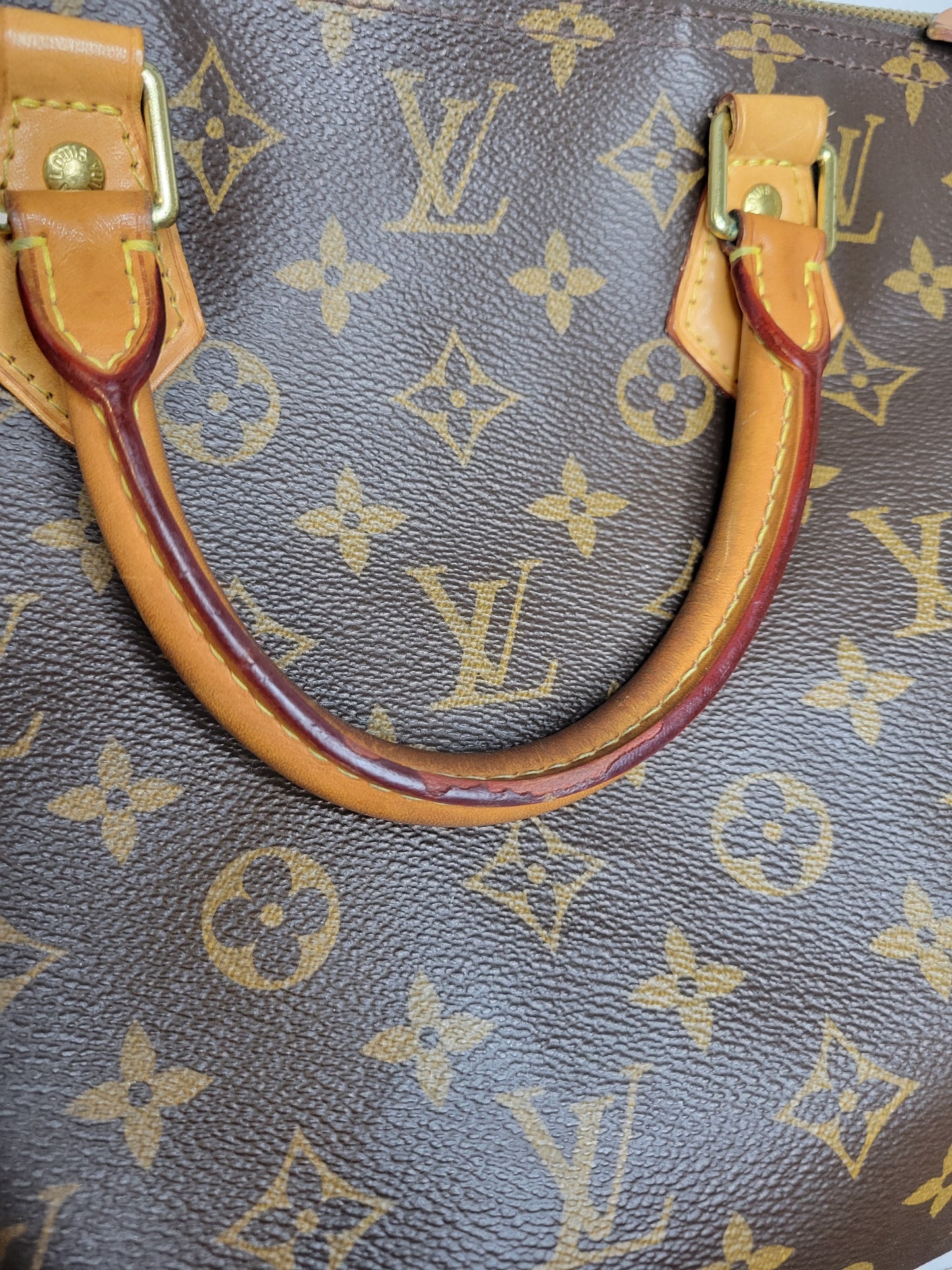 Louis Vuitton Monogram Speedy 40 DU3195