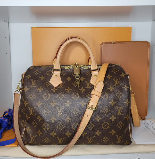 Louis Vuitton Monogram Speedy Bandouliere 30 SD4109