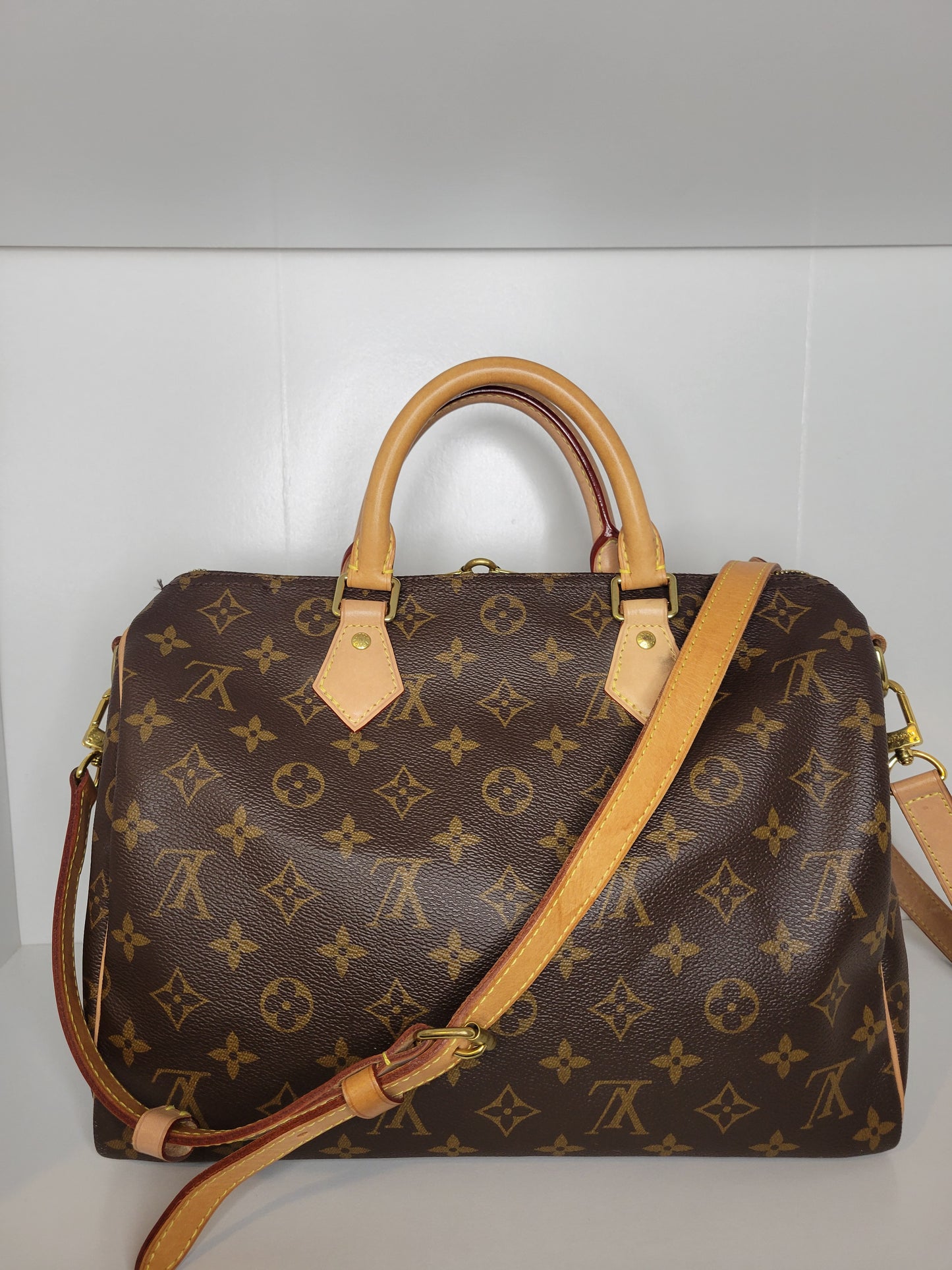 Louis Vuitton Monogram Speedy Bandouliere 30 SD4109