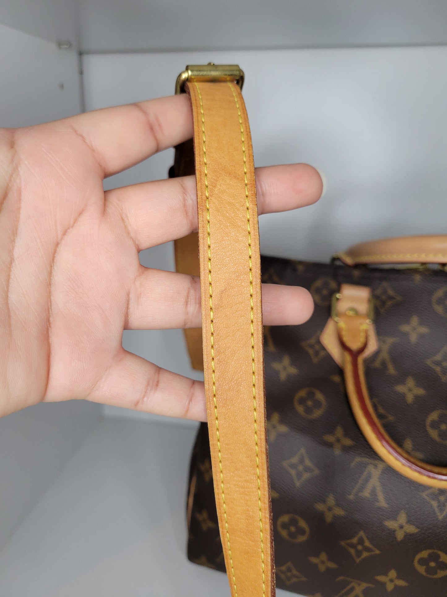 Louis Vuitton Monogram Speedy Bandouliere 30 SD4109