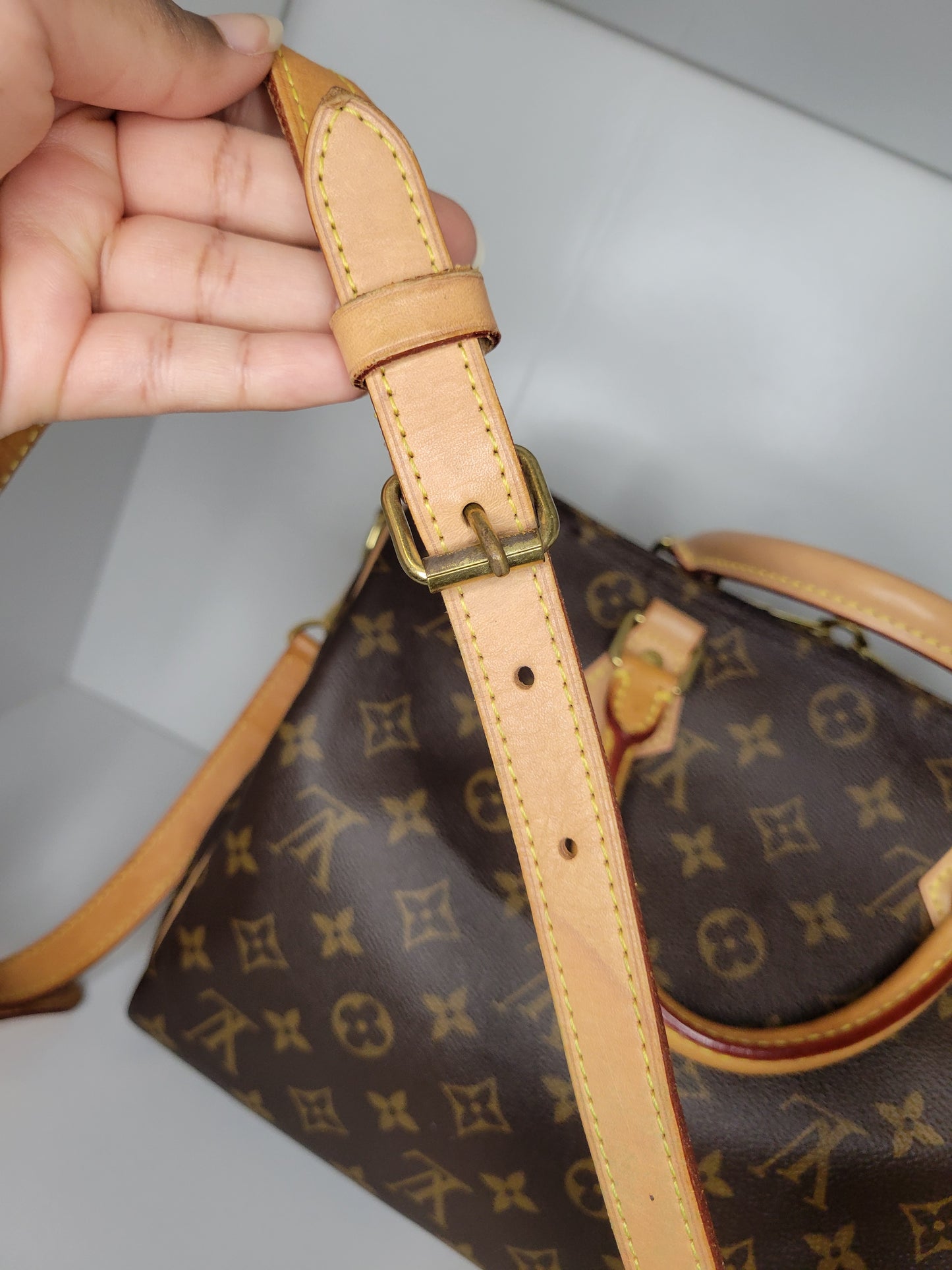 Louis Vuitton Monogram Speedy Bandouliere 30 SD4109