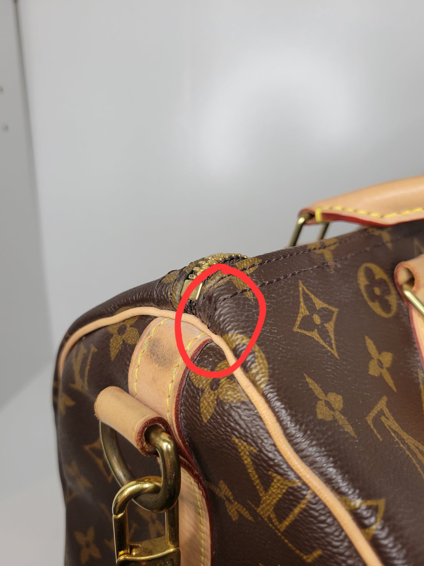 Louis Vuitton Monogram Speedy Bandouliere 30 SD4109