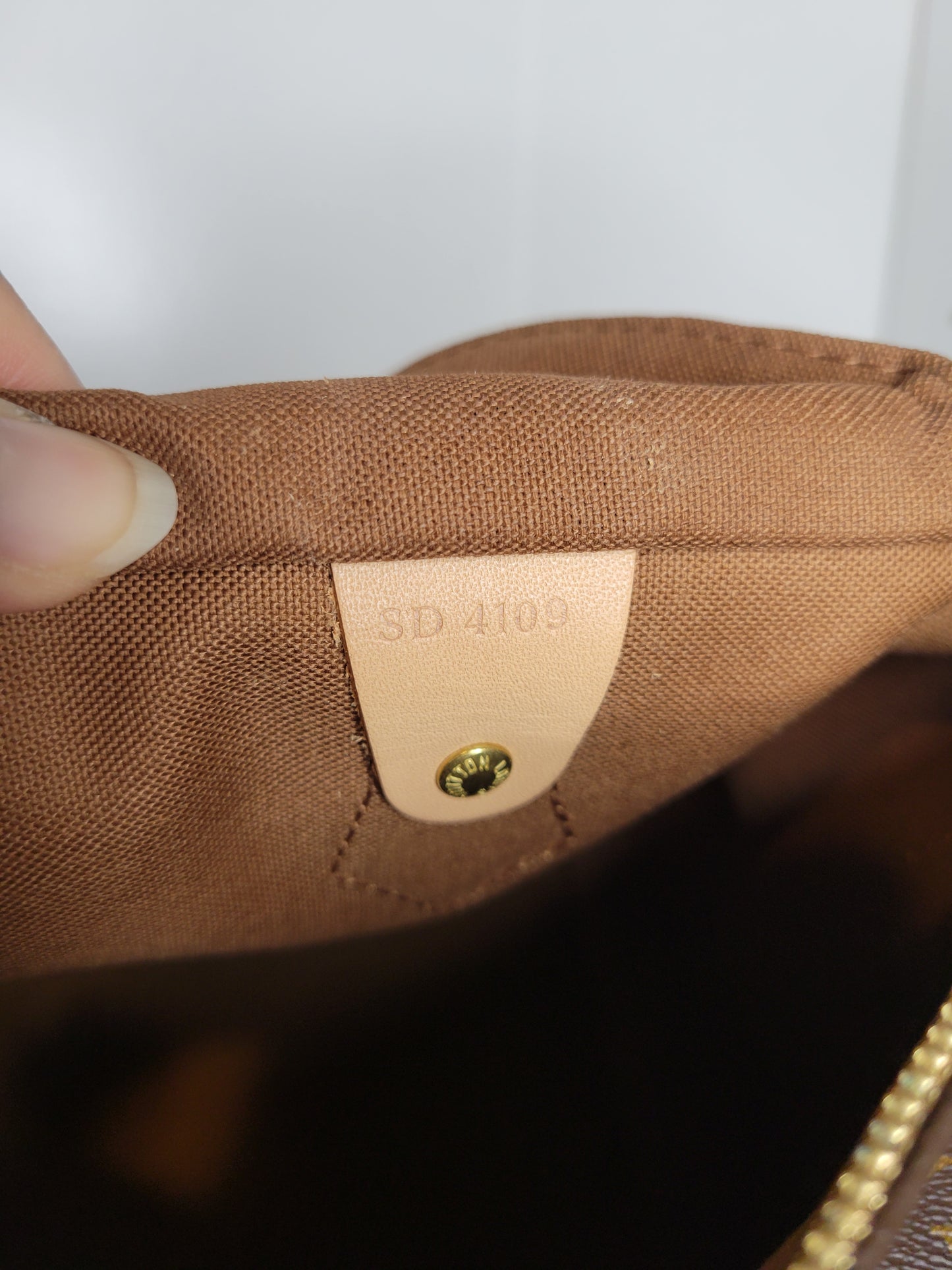 Louis Vuitton Monogram Speedy Bandouliere 30 SD4109