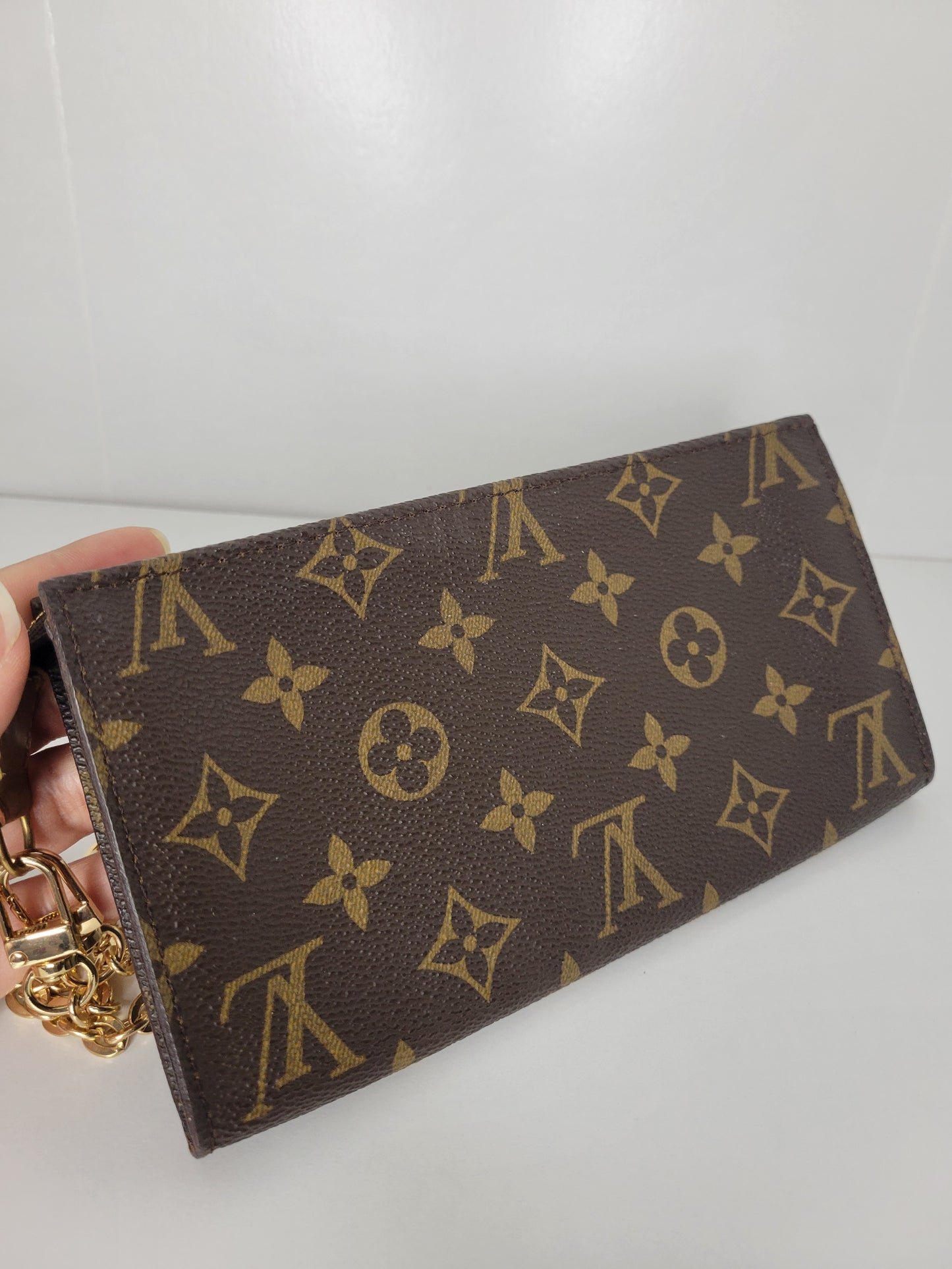 Louis Vuitton Vintage Bucket Pouch GM SD1907 (Re-lined)