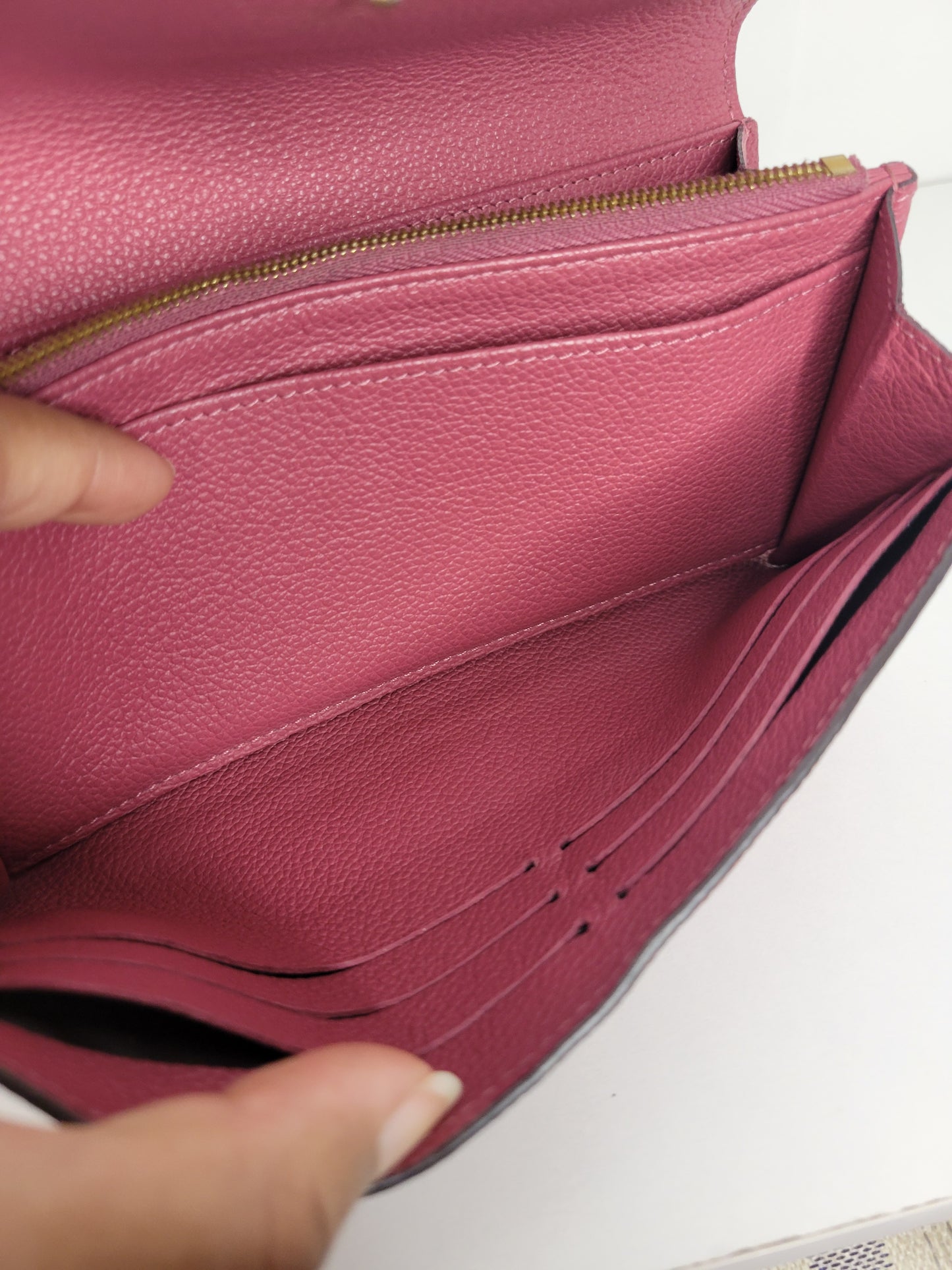 Louis Vuitton Empreinte Aurore Sarah Wallet CA2187