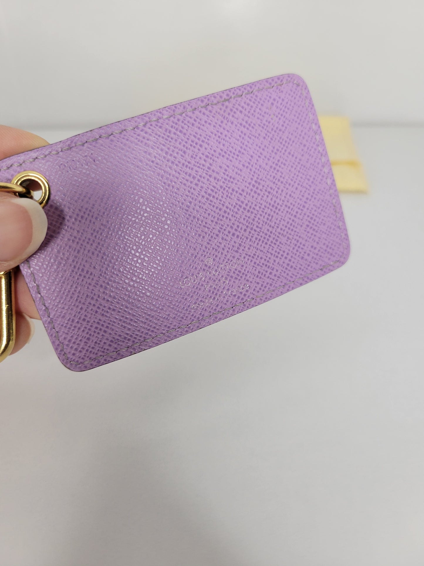 Louis Vuitton Damier Ebene Illustre Bag Charm RI0171