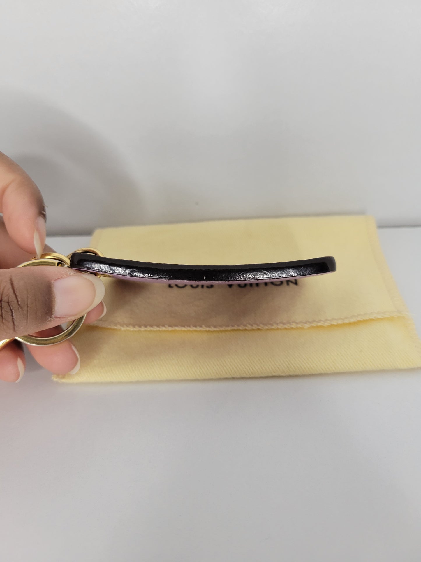 Louis Vuitton Damier Ebene Illustre Bag Charm RI0171