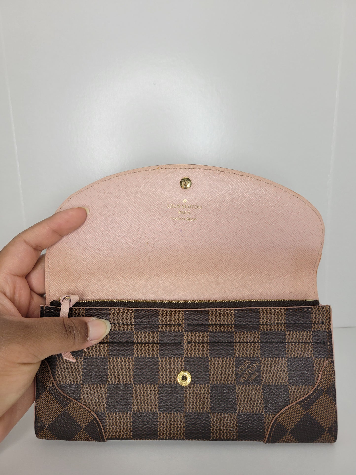 Louis Vuitton Pink Caissa Wallet CA4166