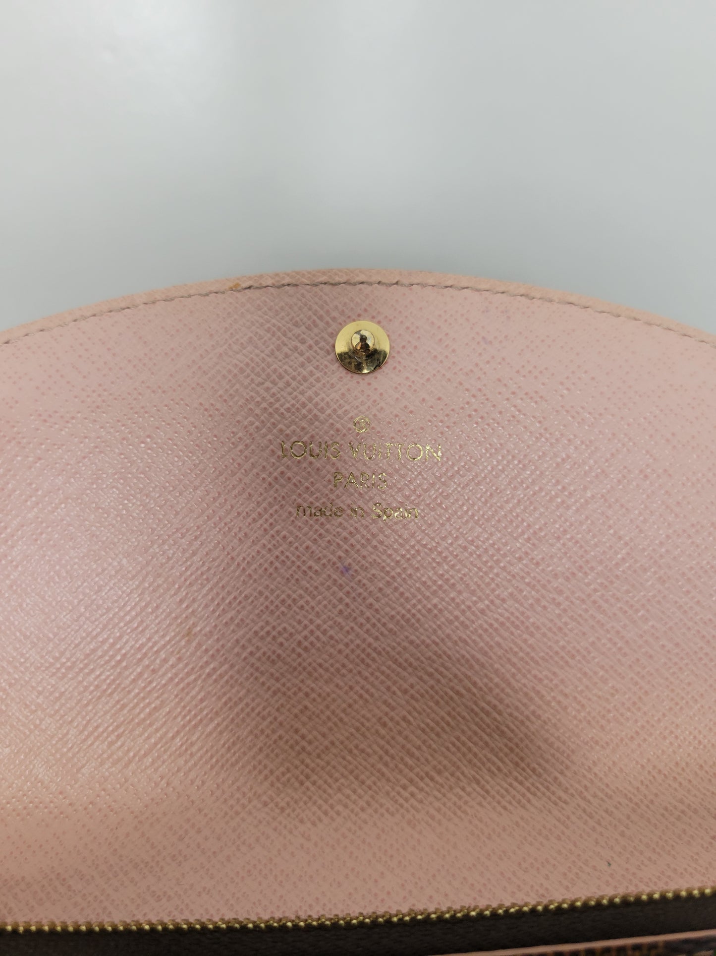 Louis Vuitton Pink Caissa Wallet CA4166