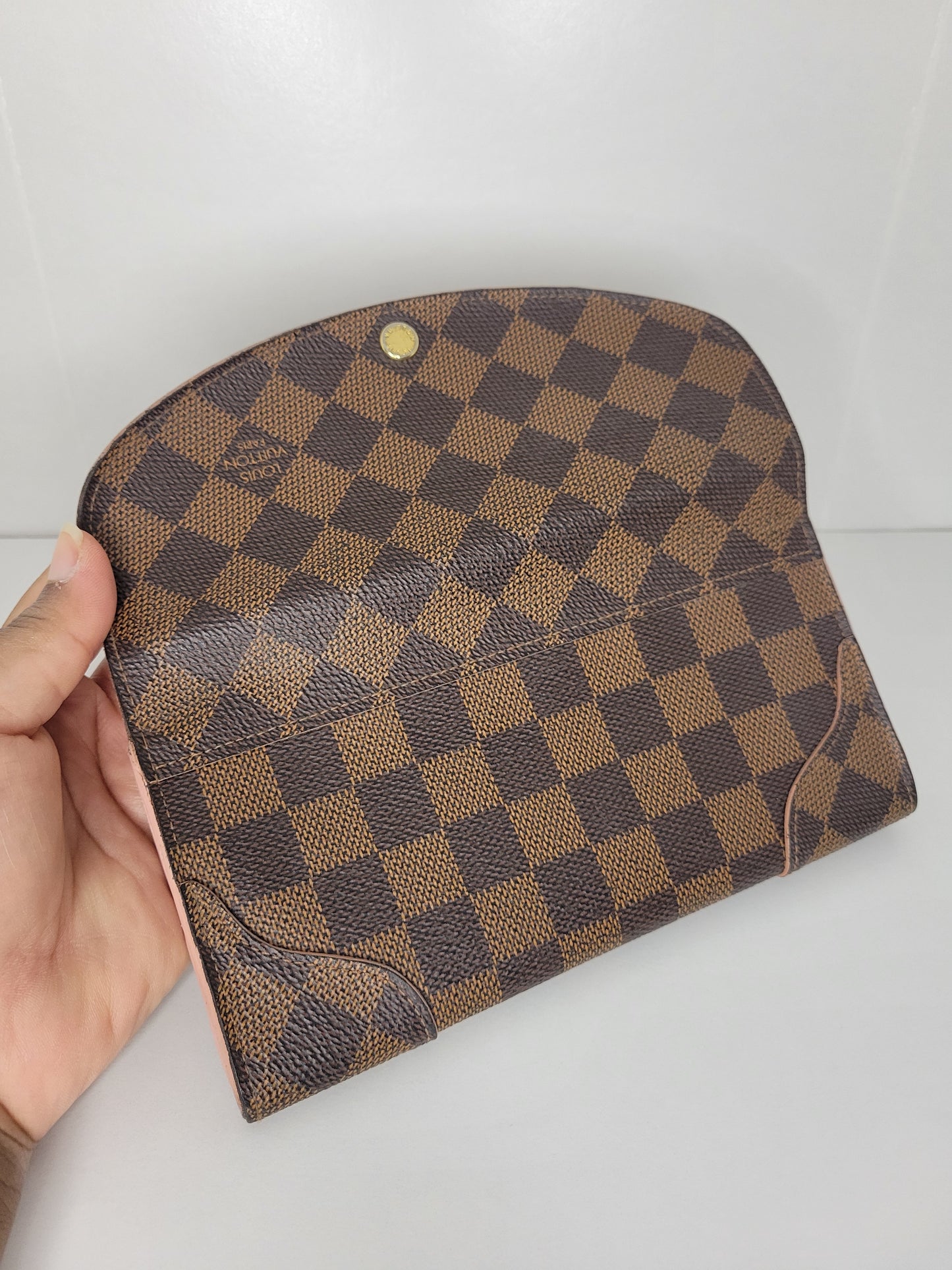 Louis Vuitton Pink Caissa Wallet CA4166