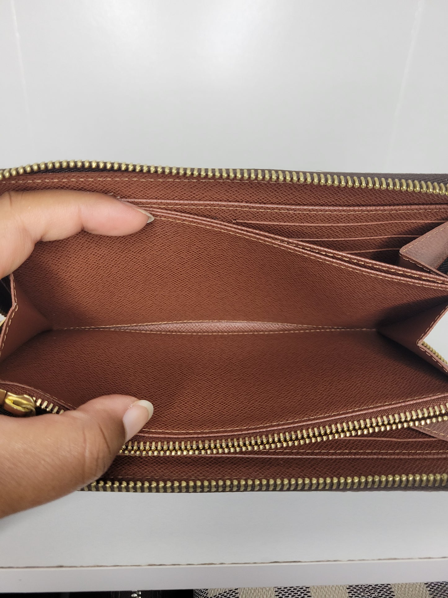 Louis Vuitton Monogram Zippy Wallet NM 💾