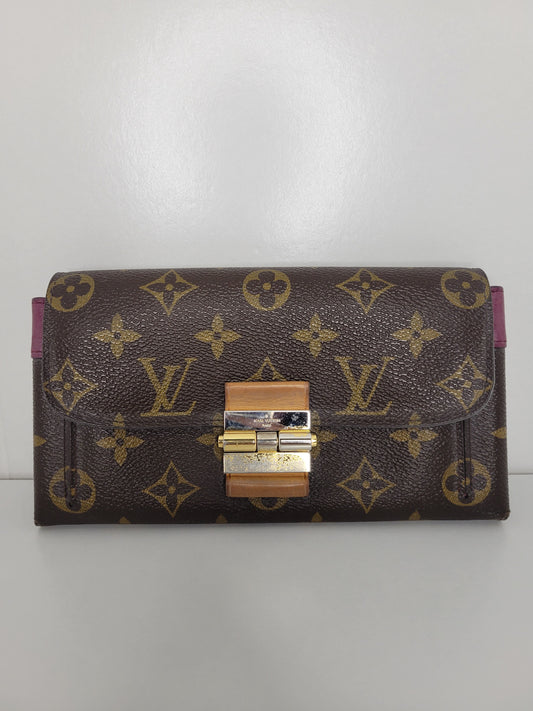 Louis Vuitton Purple Monogram Elysee Wallet SP1163