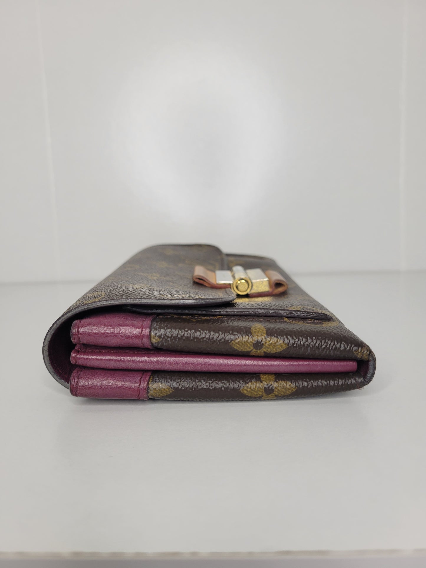 Louis Vuitton Purple Monogram Elysee Wallet SP1163