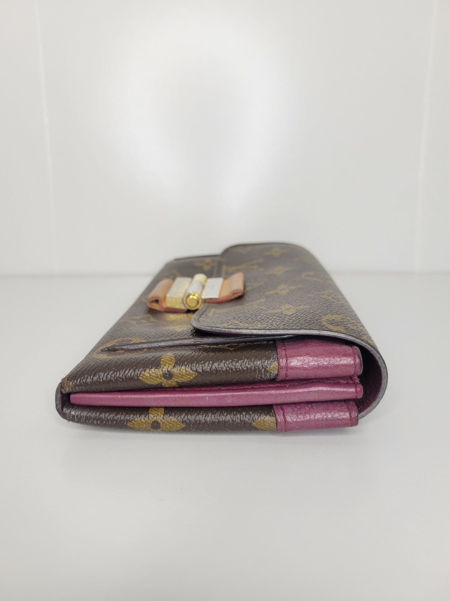Louis Vuitton Purple Monogram Elysee Wallet SP1163