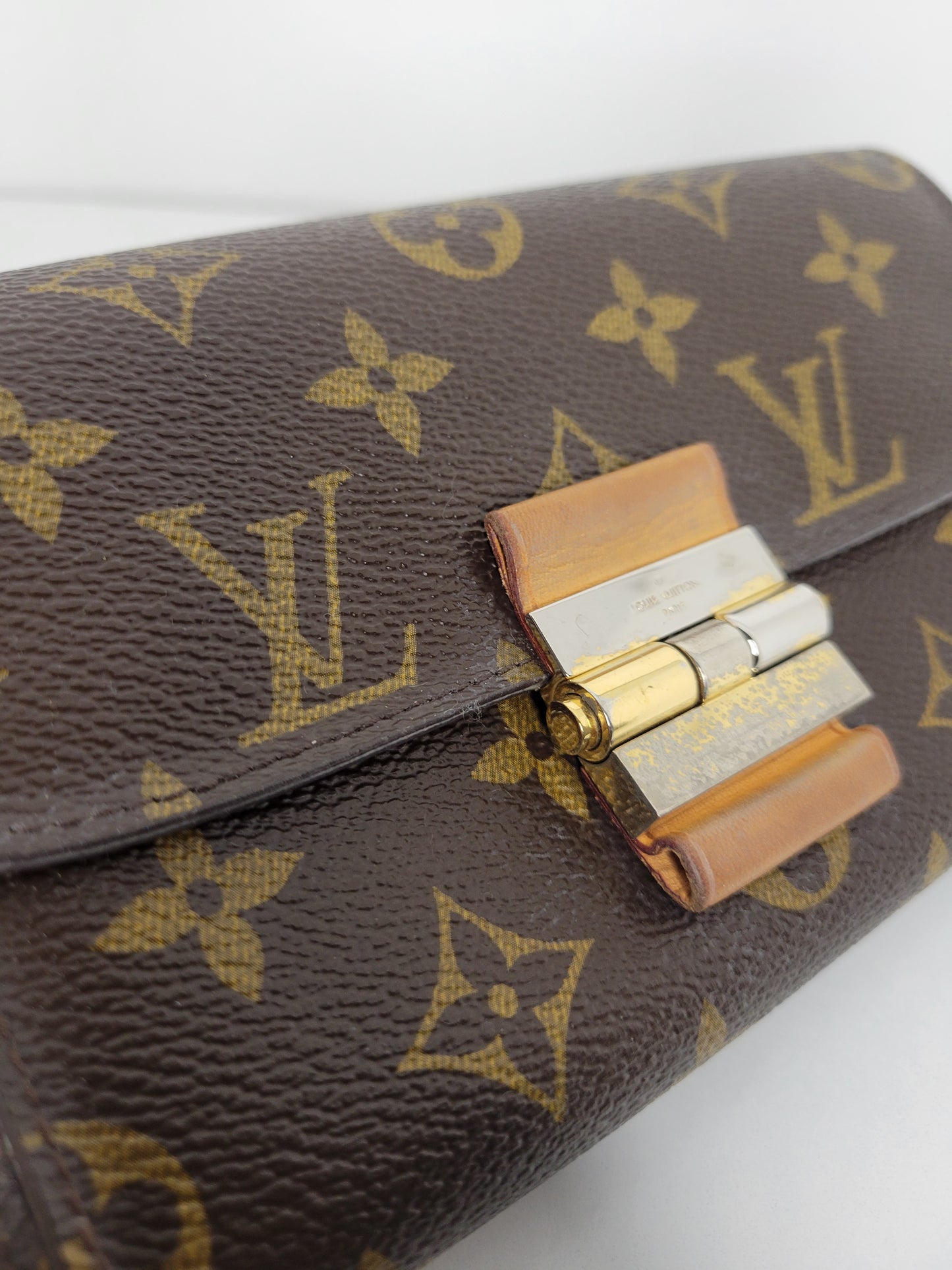 Louis Vuitton Purple Monogram Elysee Wallet SP1163