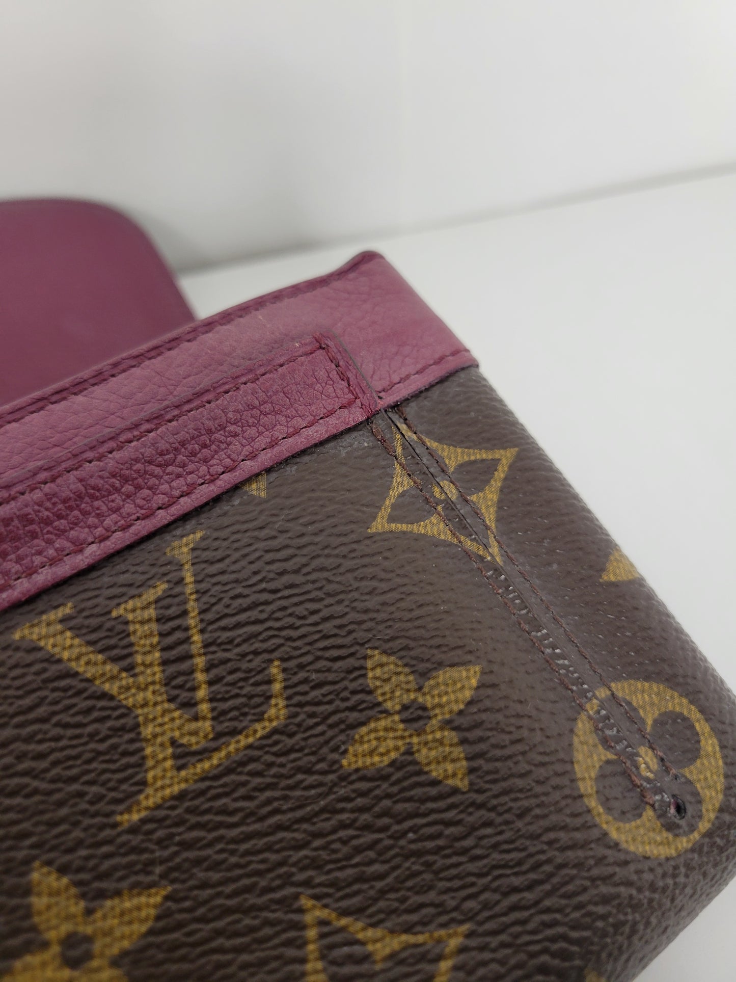 Louis Vuitton Purple Monogram Elysee Wallet SP1163