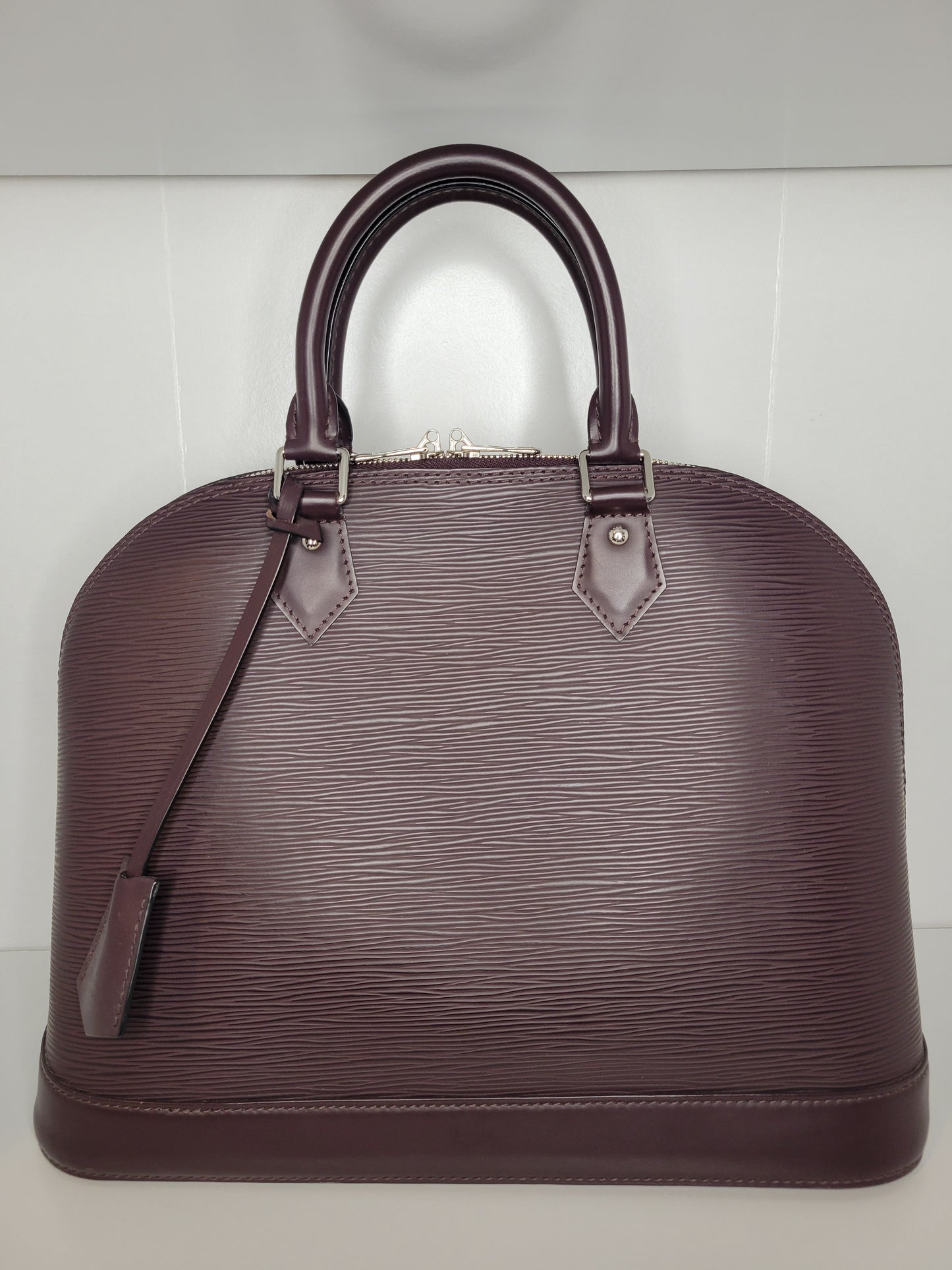 Louis Vuitton Quetsche Purple Epi Alma PM SD1144