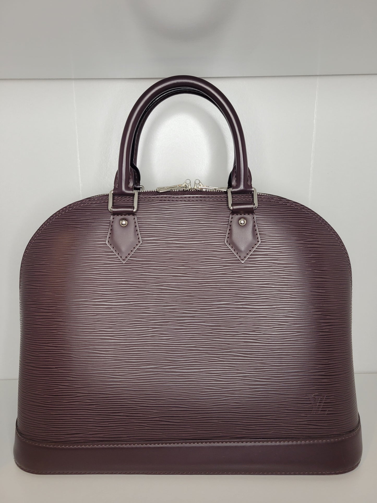 Louis Vuitton Quetsche Purple Epi Alma PM SD1144