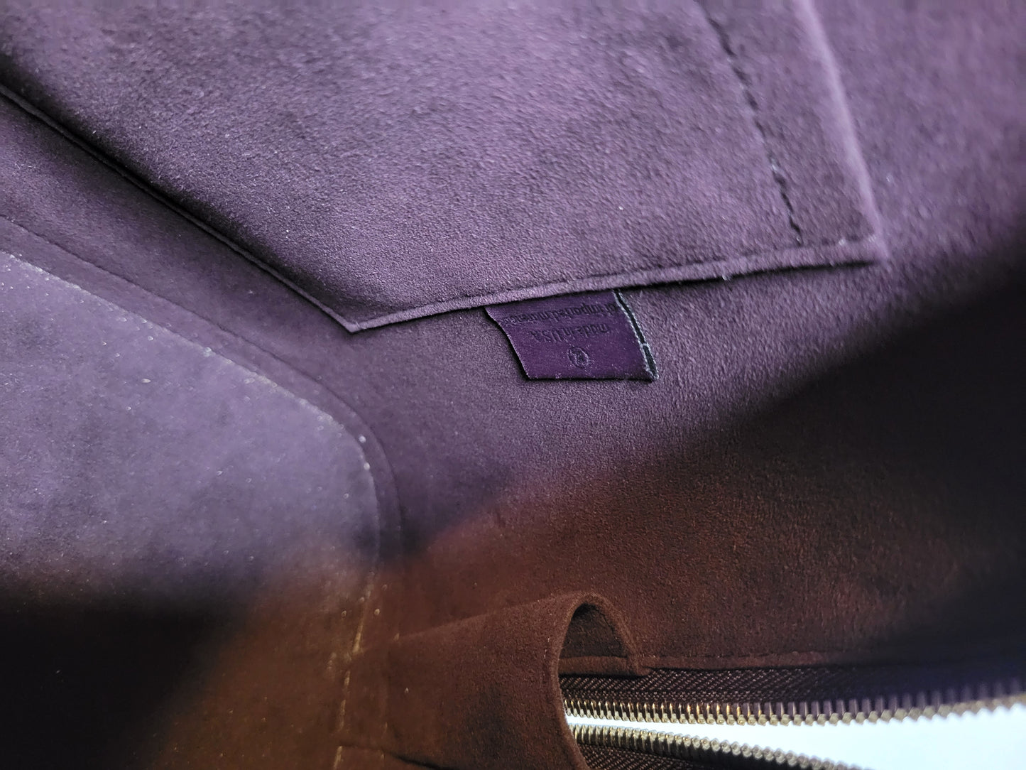 Louis Vuitton Quetsche Purple Epi Alma PM SD1144