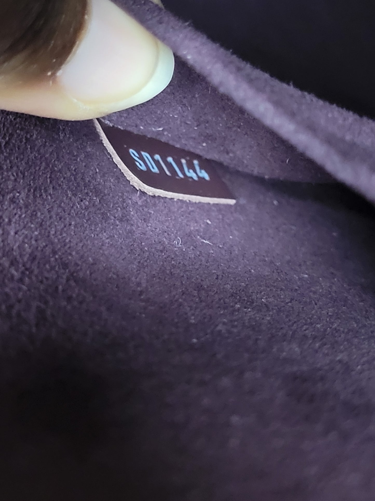 Louis Vuitton Quetsche Purple Epi Alma PM SD1144