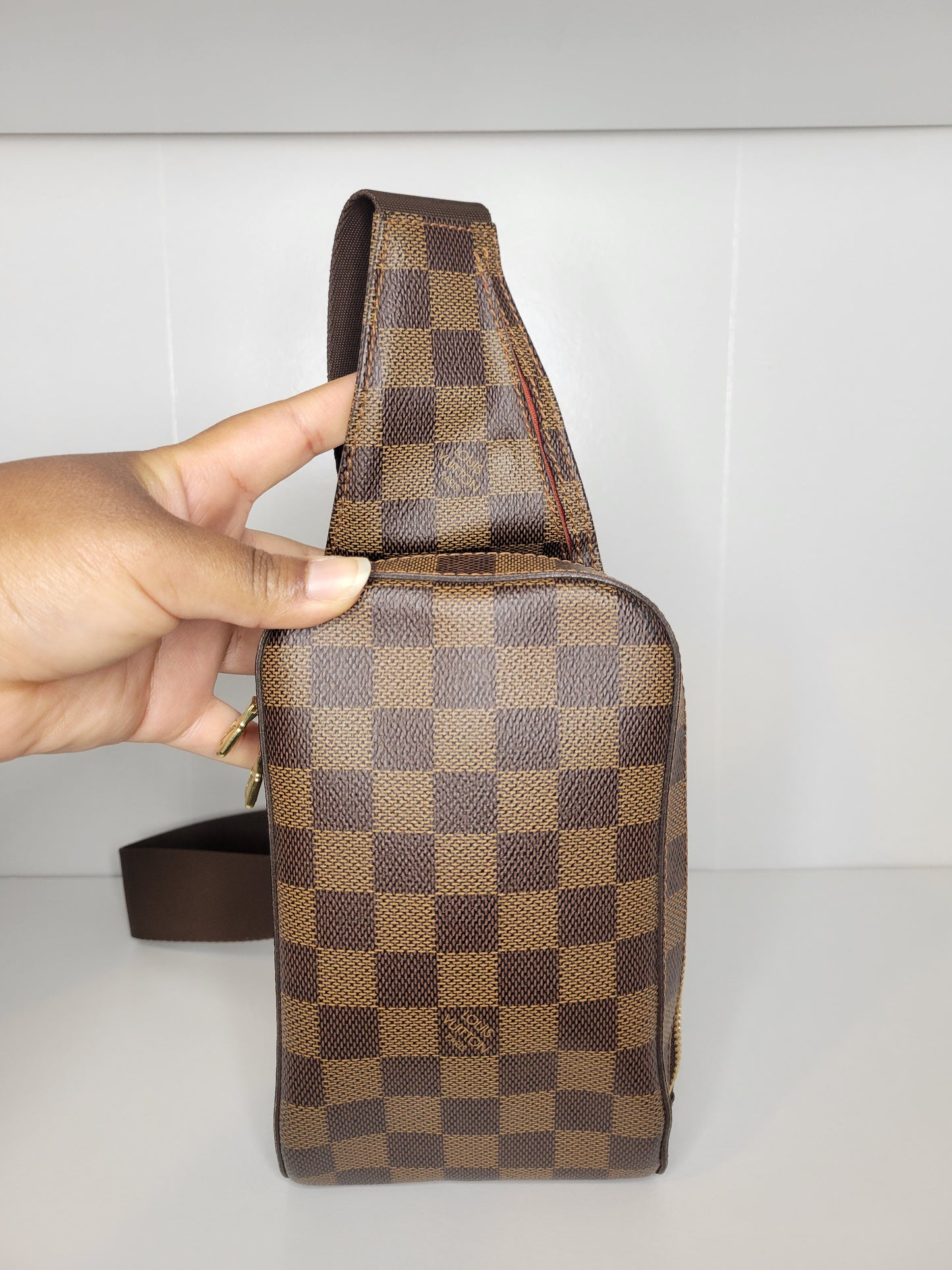 Louis Vuitton Damier Ebene Geronimos Bumbag CA0045