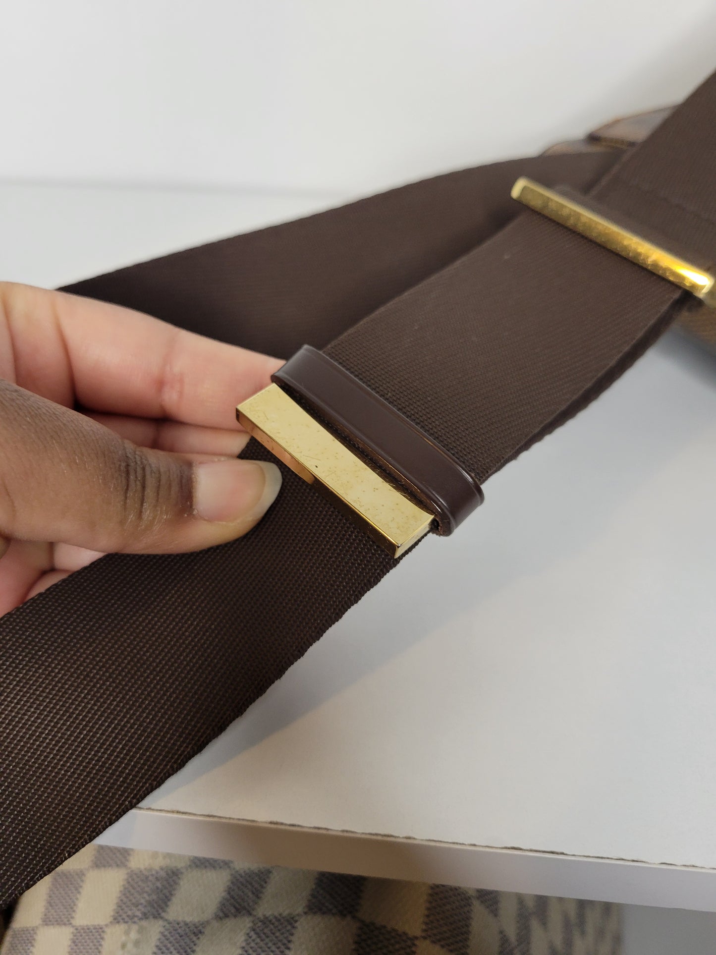 Louis Vuitton Damier Ebene Geronimos Bumbag CA0045