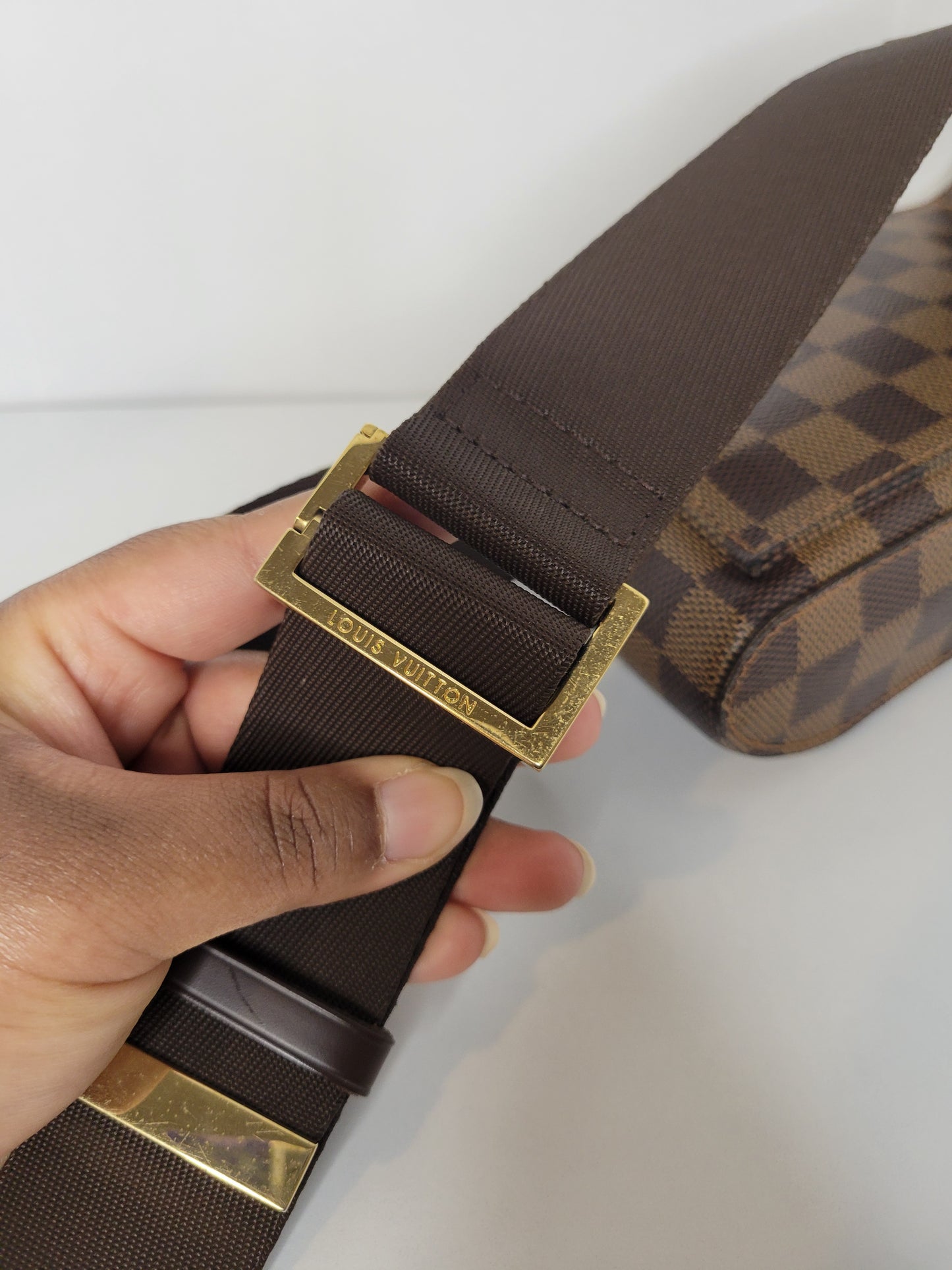 Louis Vuitton Damier Ebene Geronimos Bumbag CA0045