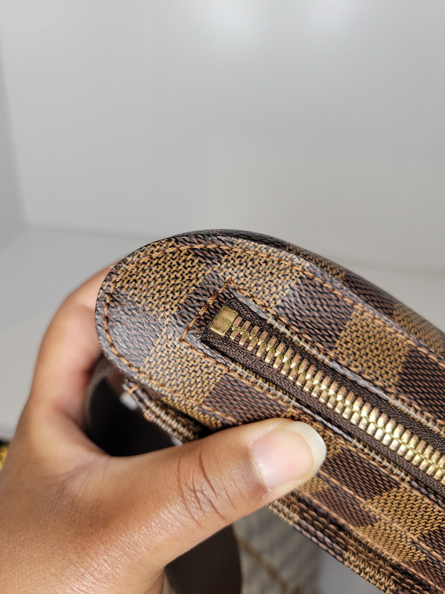 Louis Vuitton Damier Ebene Geronimos Bumbag CA0045