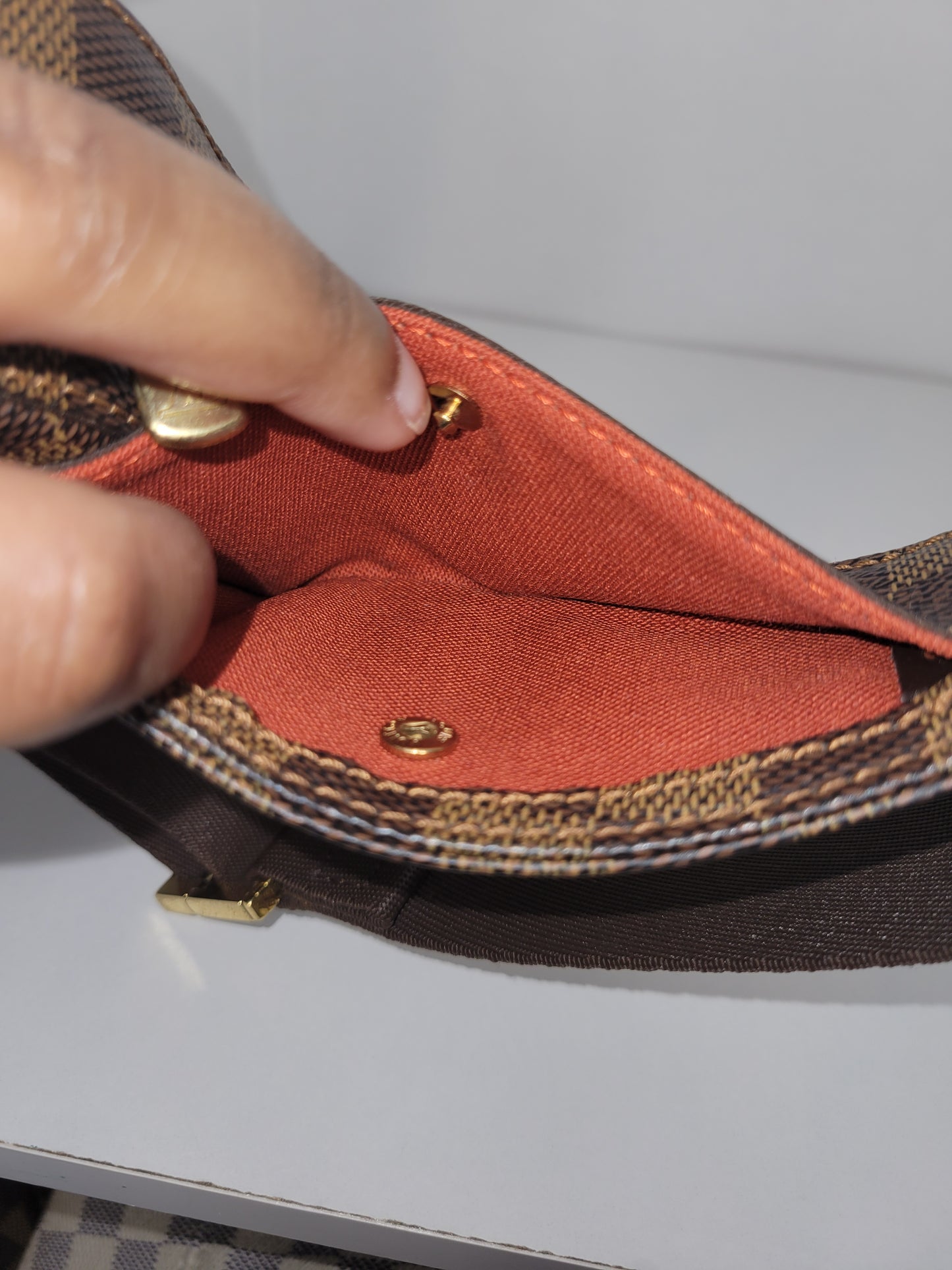 Louis Vuitton Damier Ebene Geronimos Bumbag CA0045