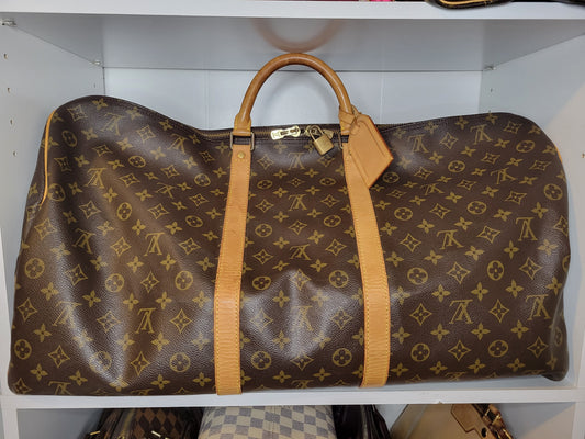 Louis Vuitton Monogram Keepall 60 MI0911