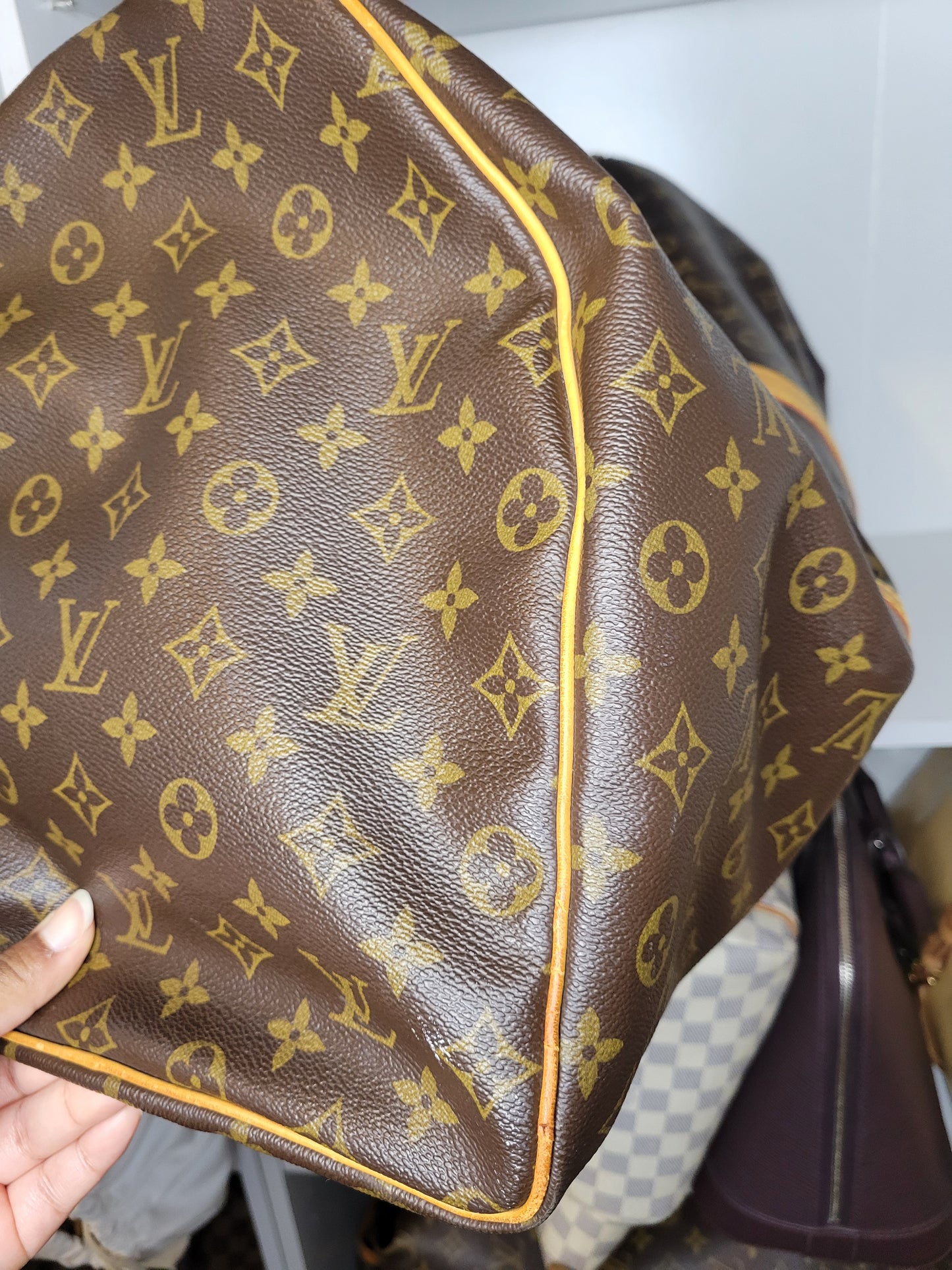 Louis Vuitton Monogram Keepall 60 MI0911