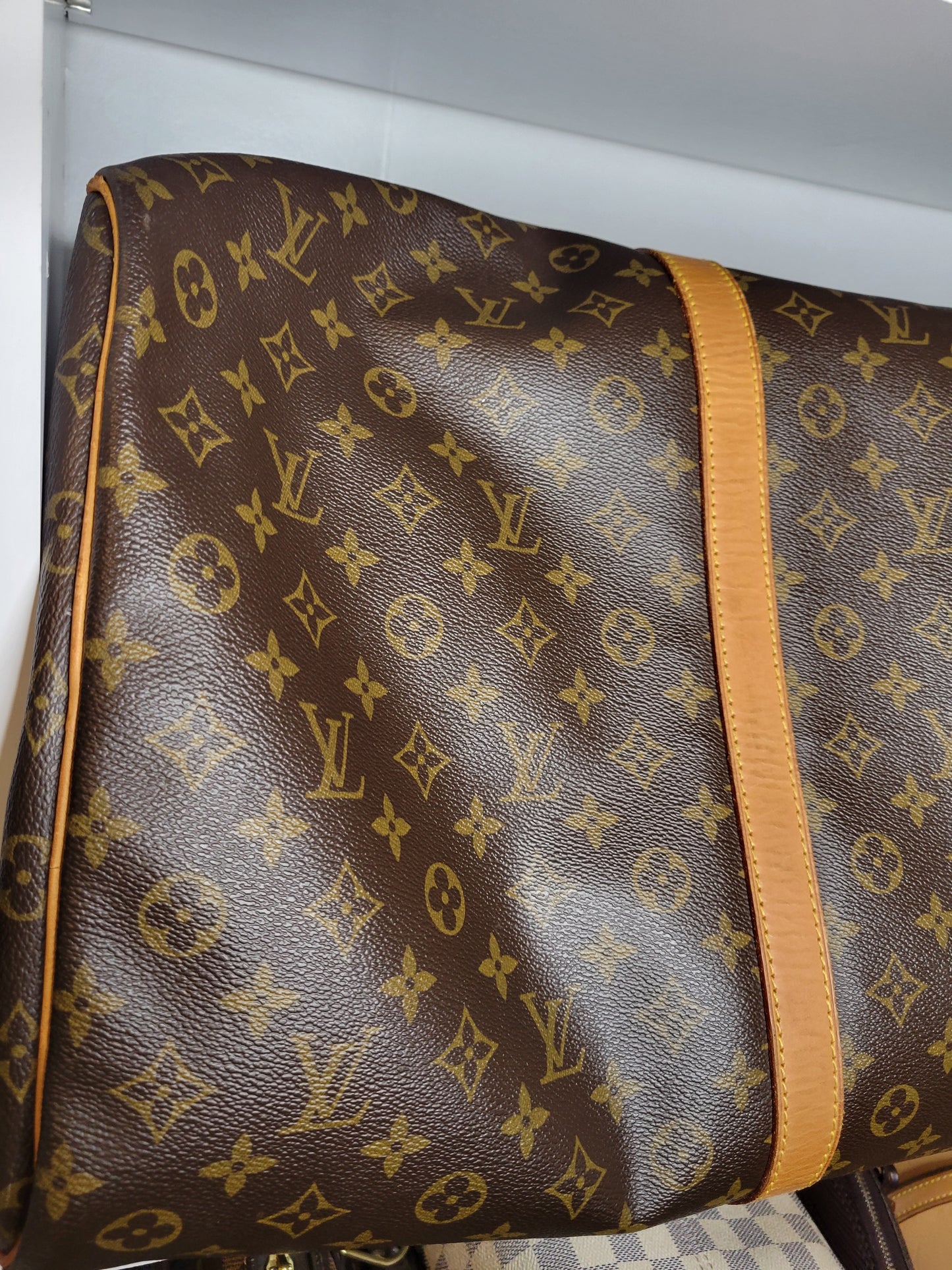 Louis Vuitton Monogram Keepall 60 MI0911