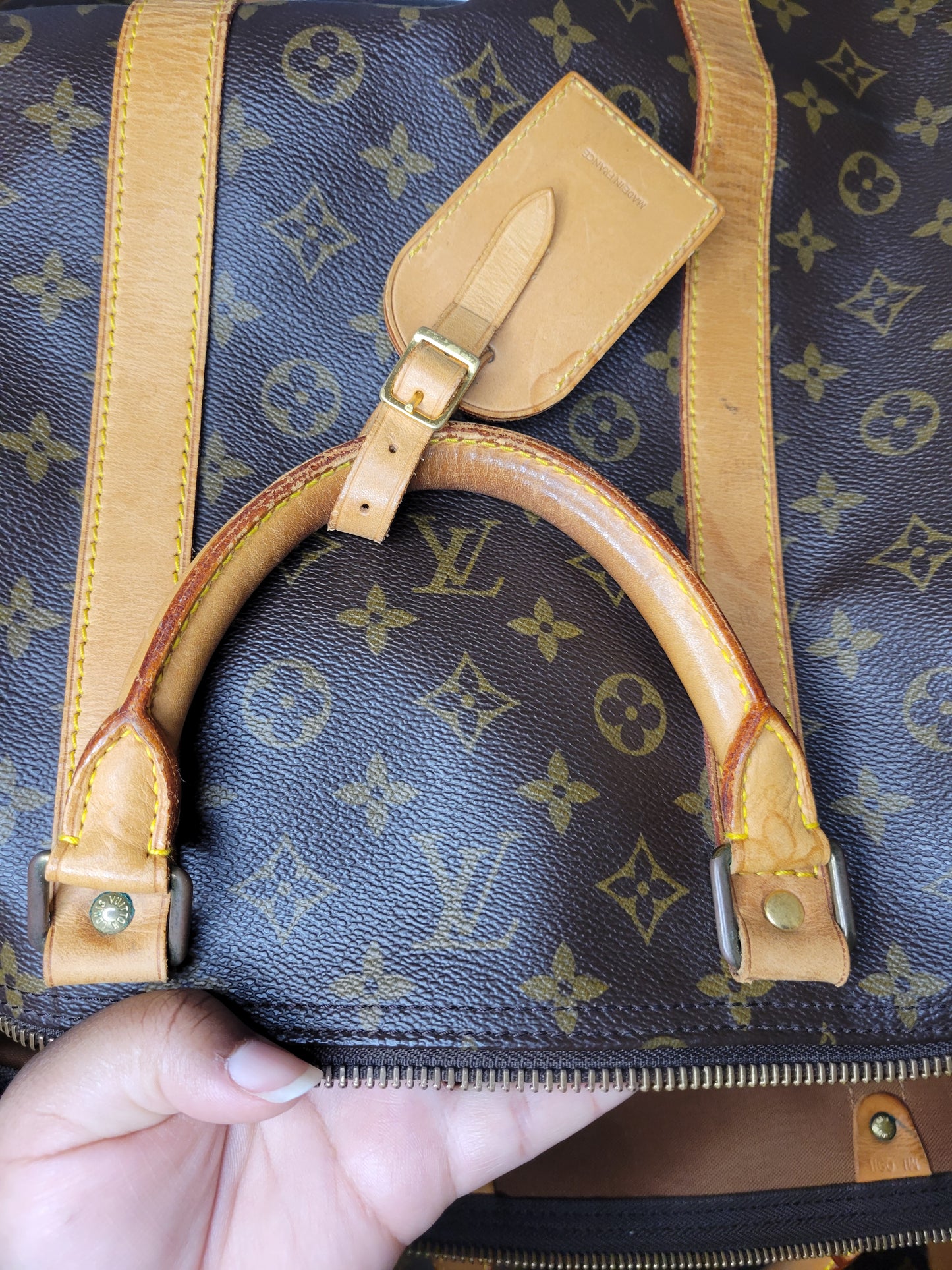 Louis Vuitton Monogram Keepall 60 MI0911