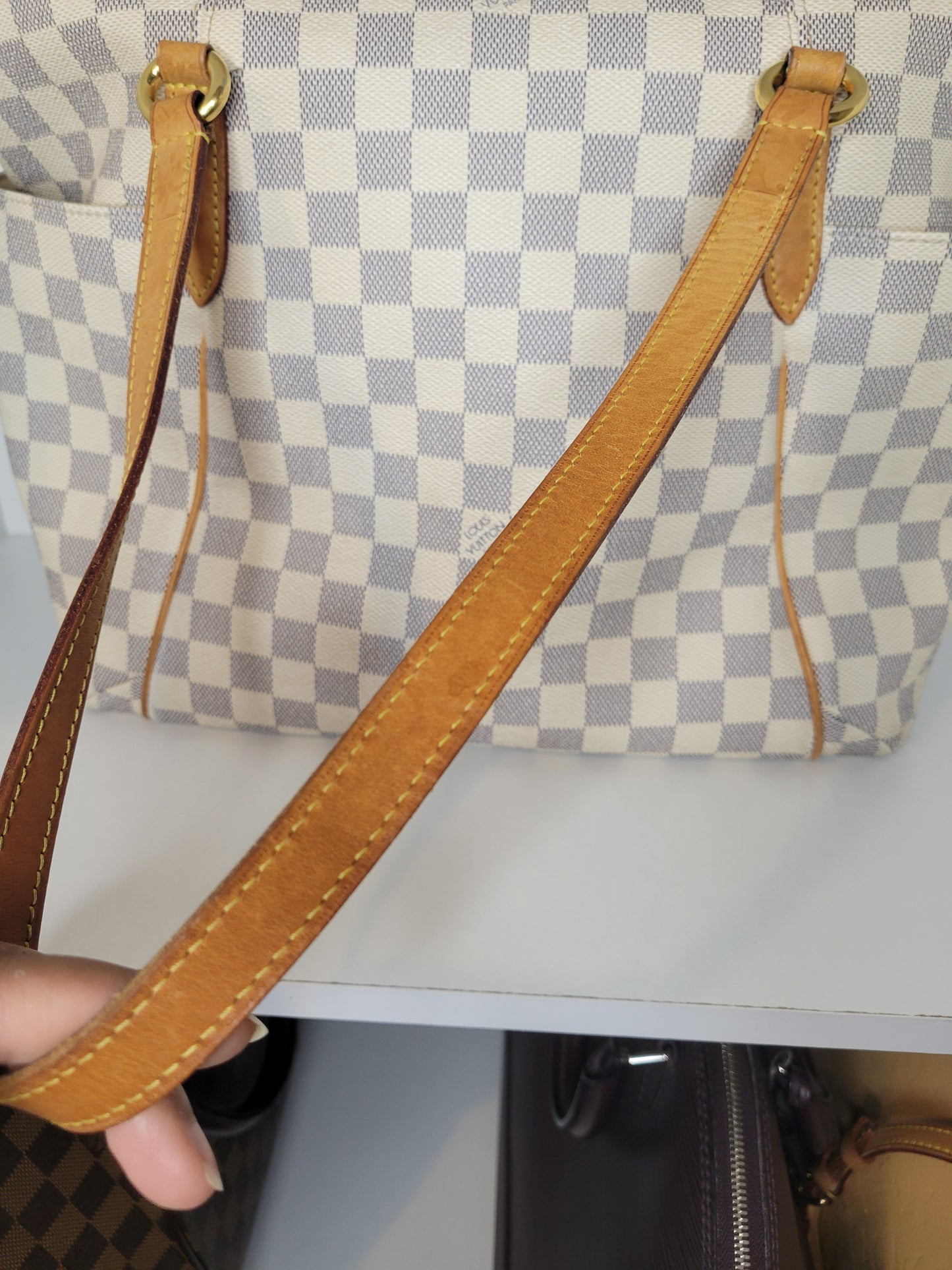 Louis Vuitton Damier Azur Totally MM SD4152