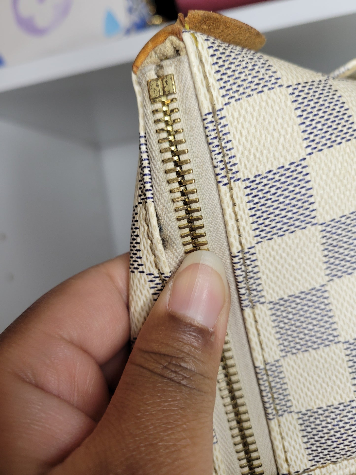 Louis Vuitton Damier Azur Totally MM SD4152
