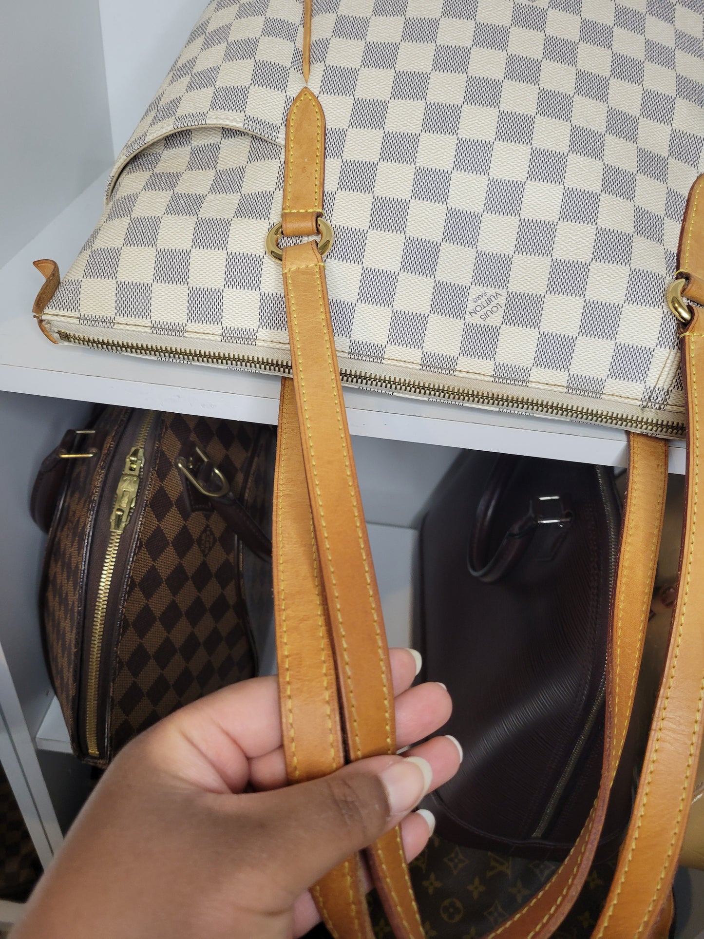 Louis Vuitton Damier Azur Totally MM SD4152