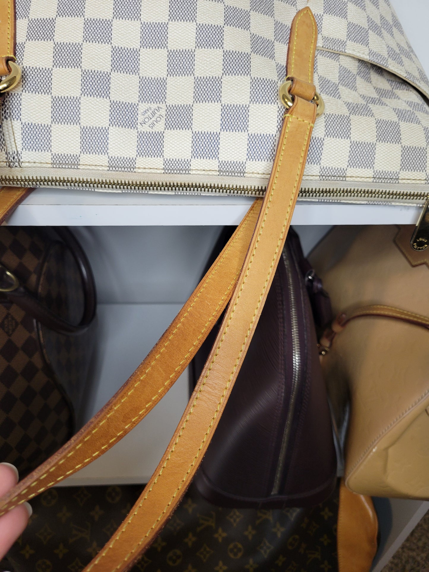 Louis Vuitton Damier Azur Totally MM SD4152