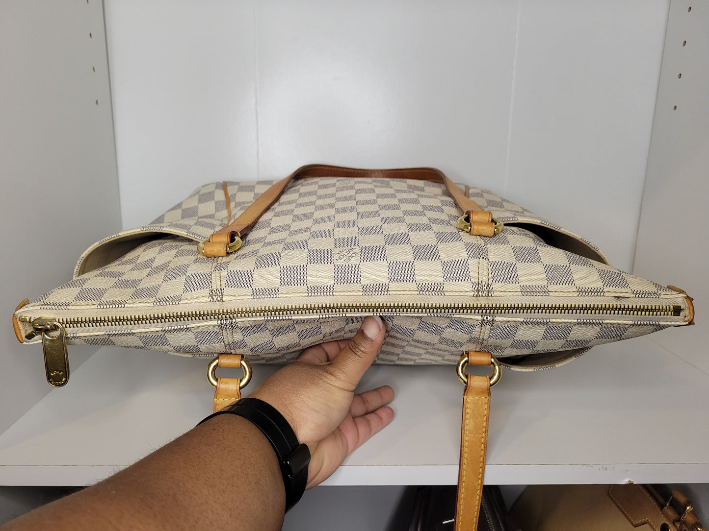 Louis Vuitton Damier Azur Totally MM SD4152