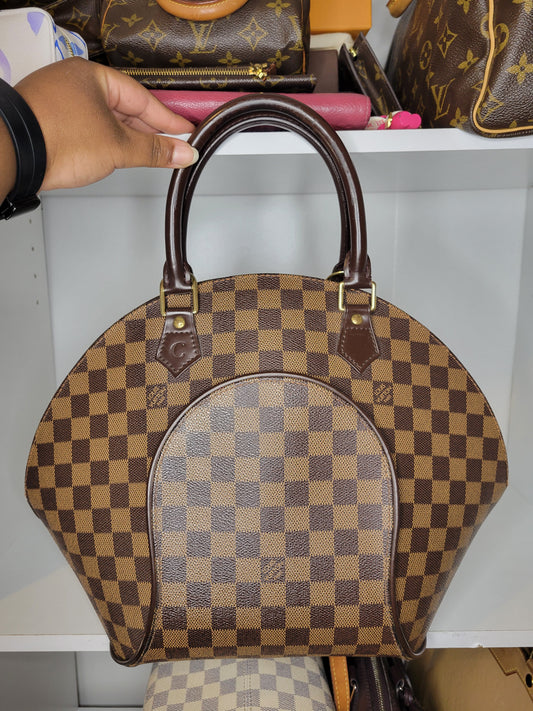 Louis Vuitton Special Order Damier Ebene Ellipse MM