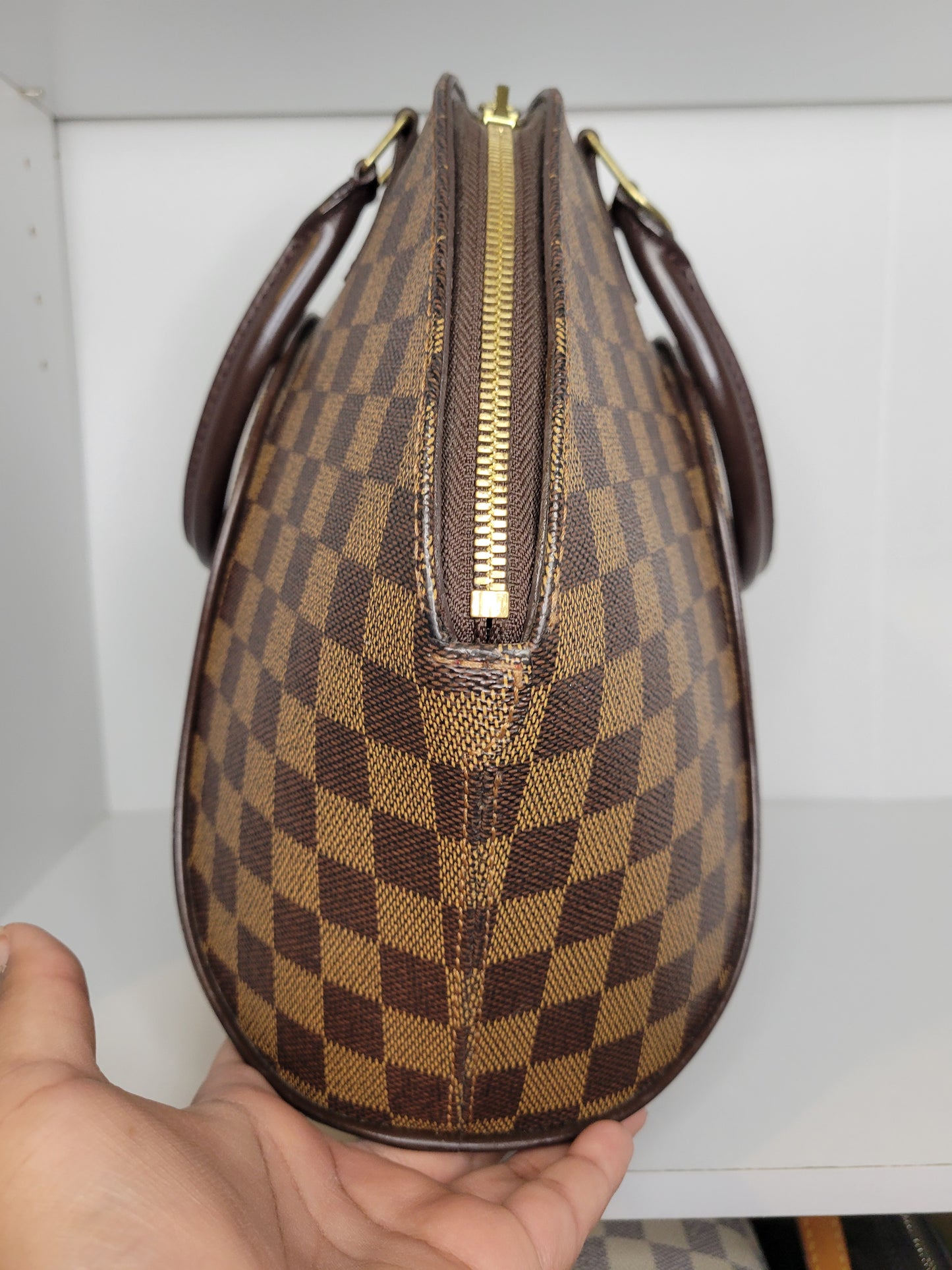 Louis Vuitton Special Order Damier Ebene Ellipse MM