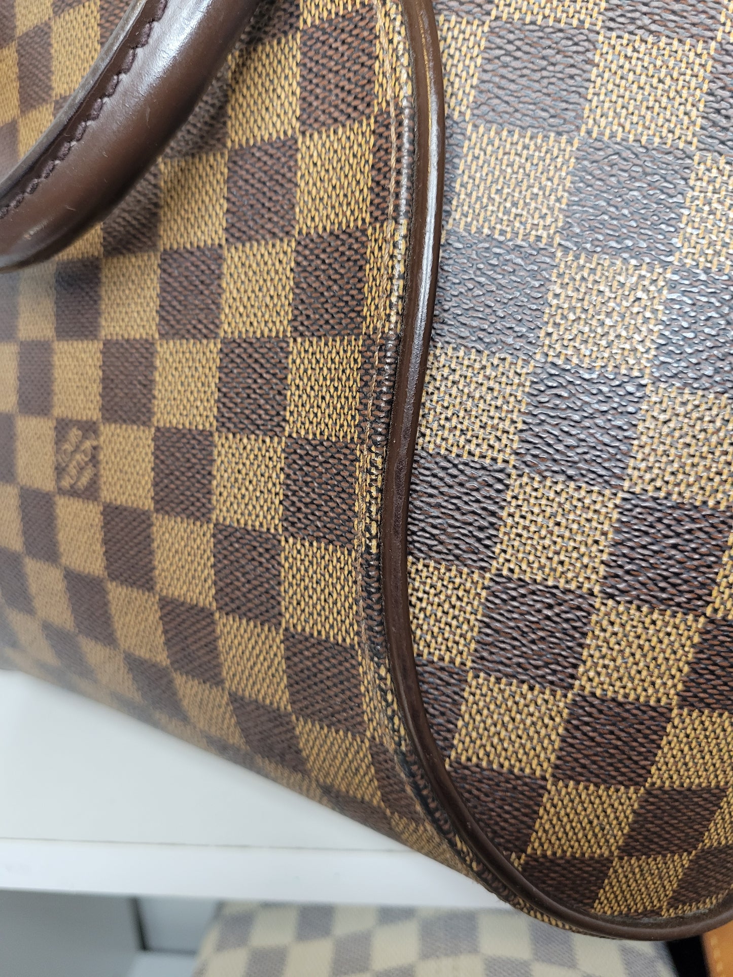 Louis Vuitton Special Order Damier Ebene Ellipse MM
