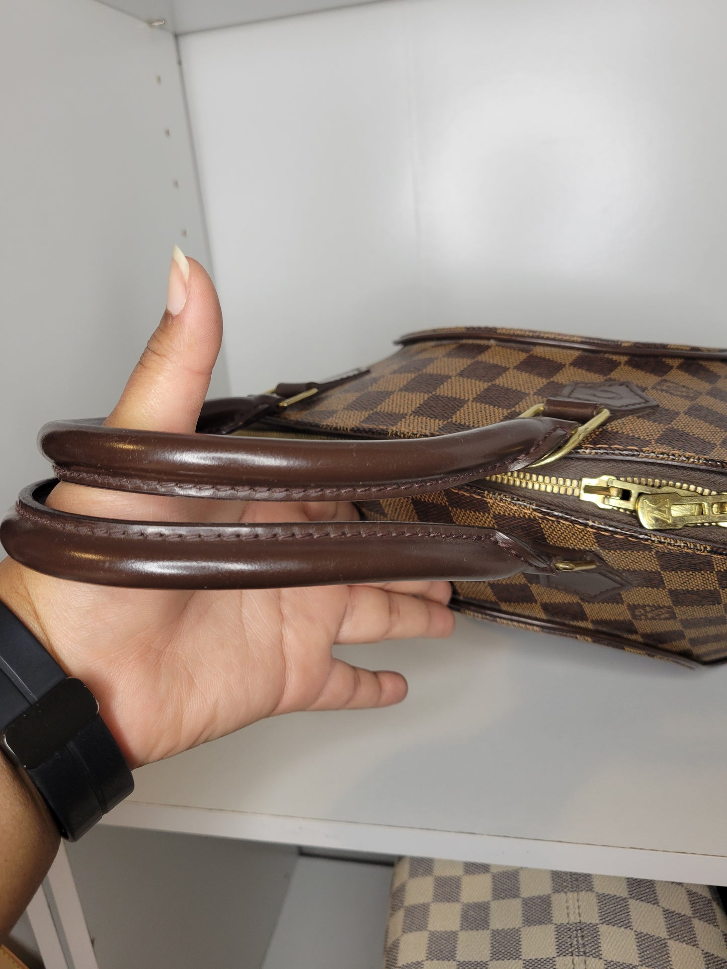 Louis Vuitton Special Order Damier Ebene Ellipse MM
