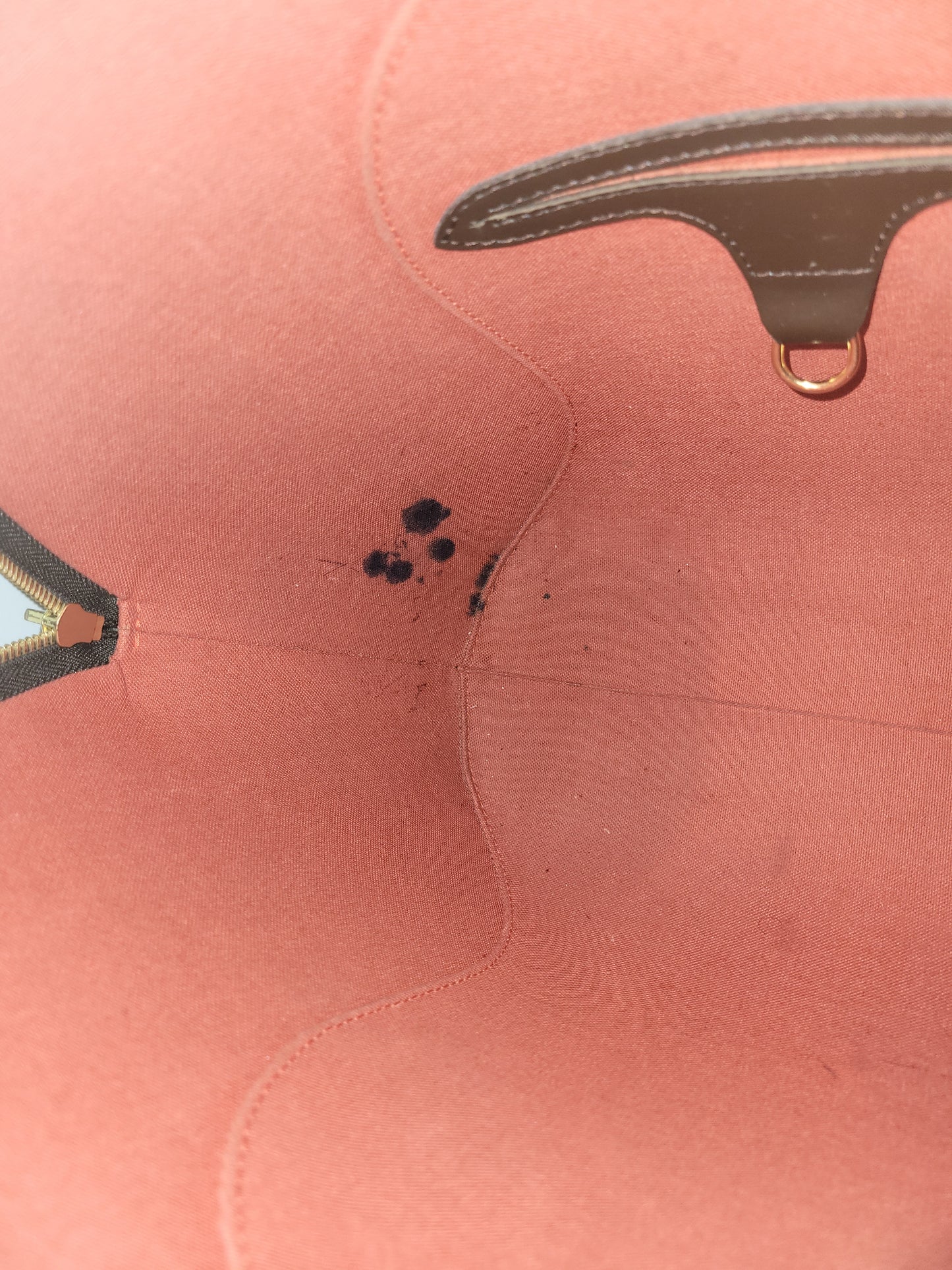 Louis Vuitton Special Order Damier Ebene Ellipse MM