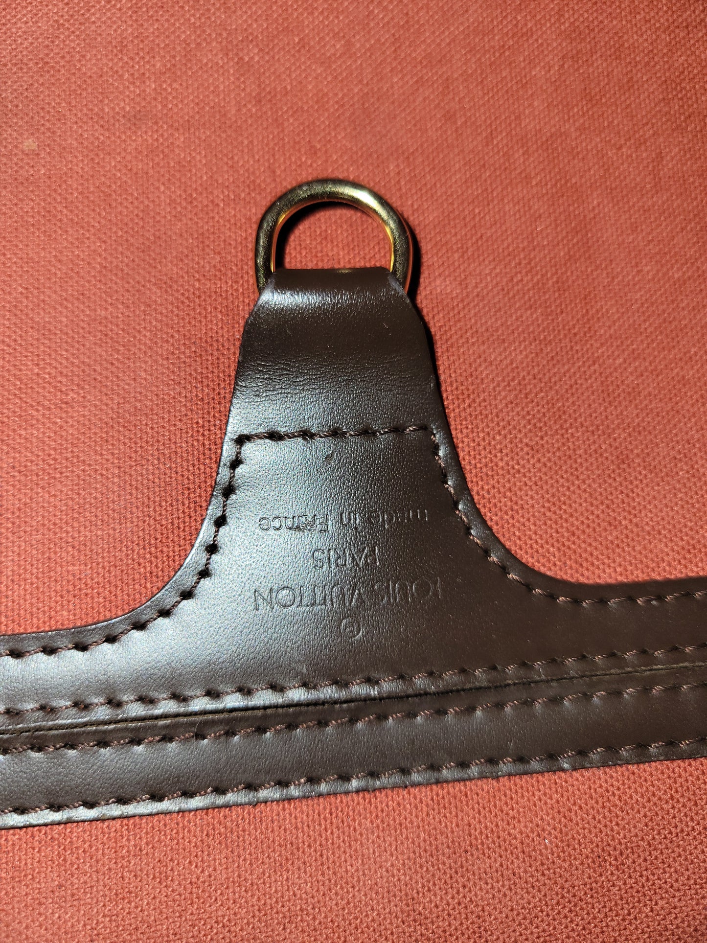 Louis Vuitton Special Order Damier Ebene Ellipse MM