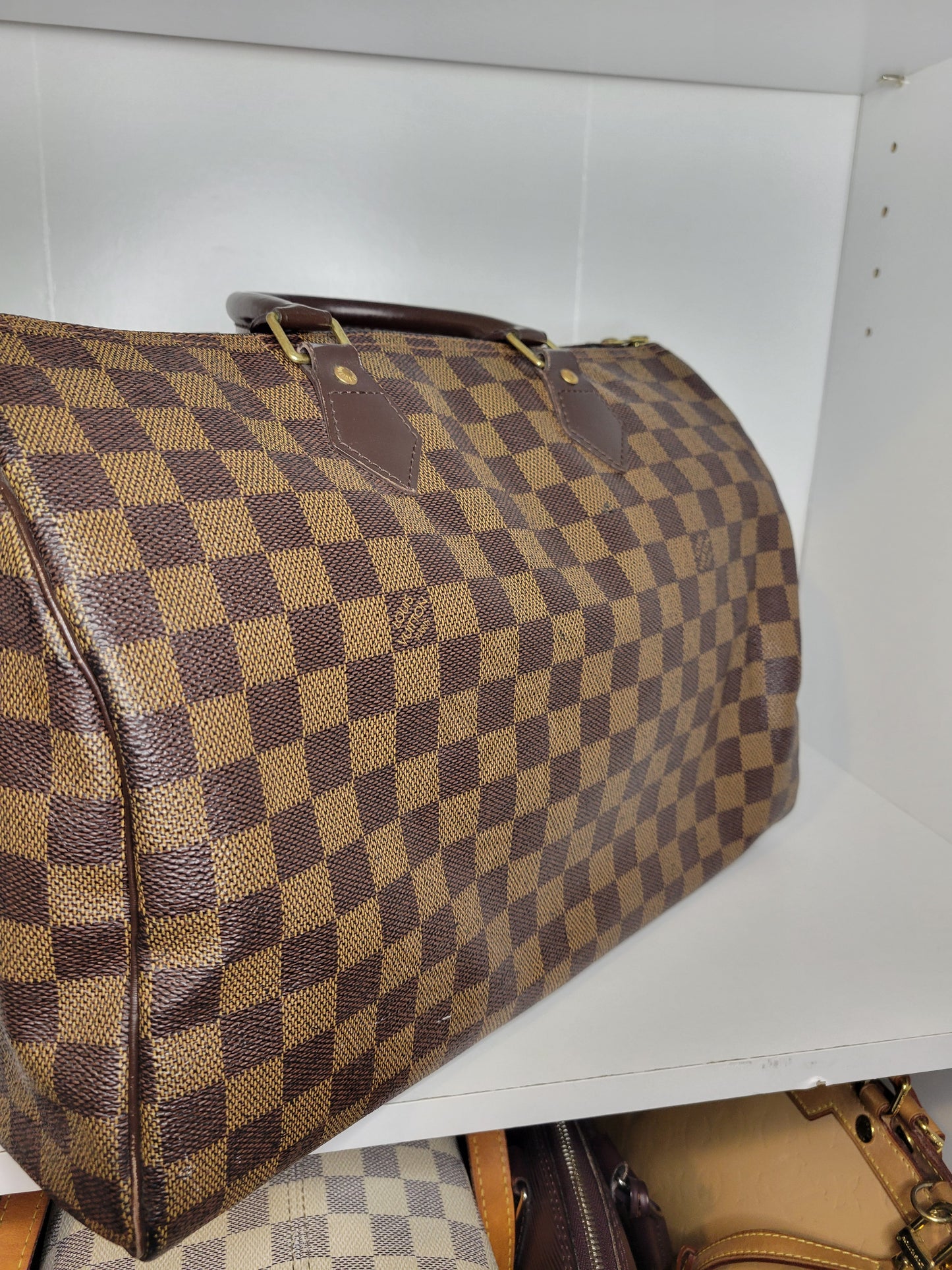 Louis Vuitton Damier Ebene Speedy 35 SD4089