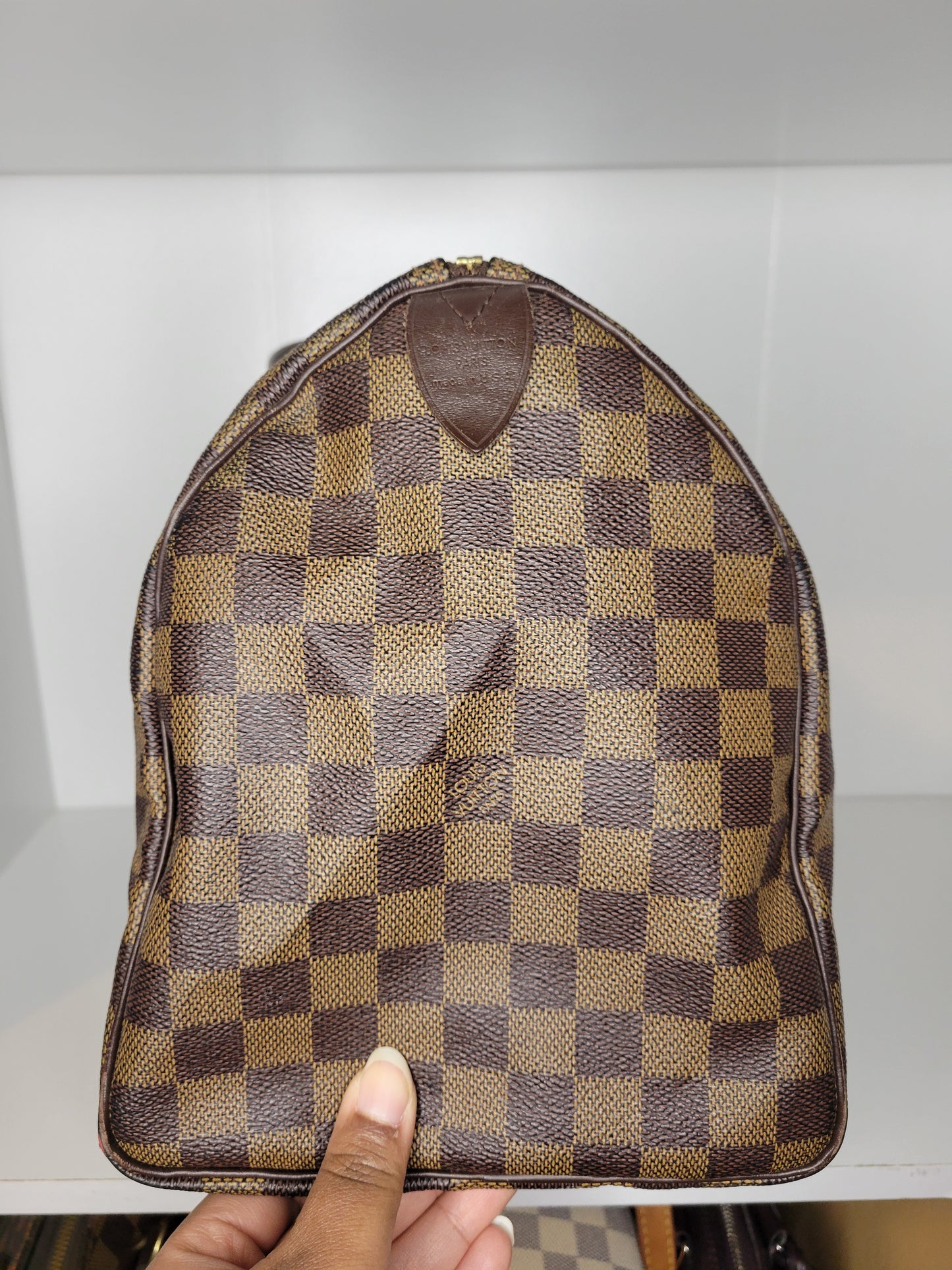 Louis Vuitton Damier Ebene Speedy 35 SD4089