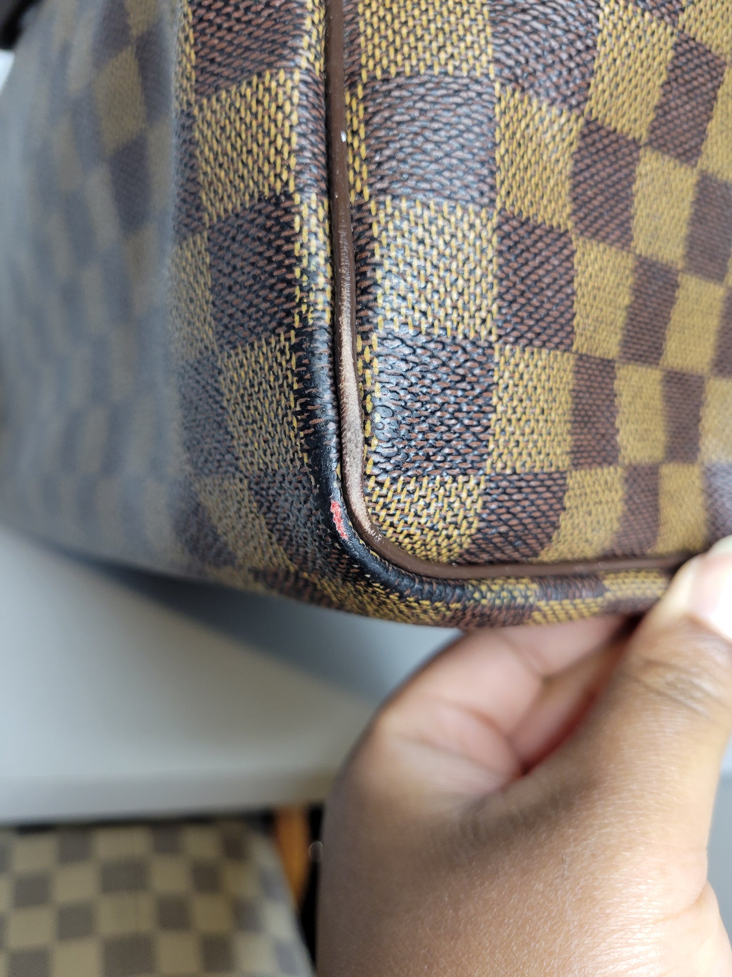 Louis Vuitton Damier Ebene Speedy 35 SD4089