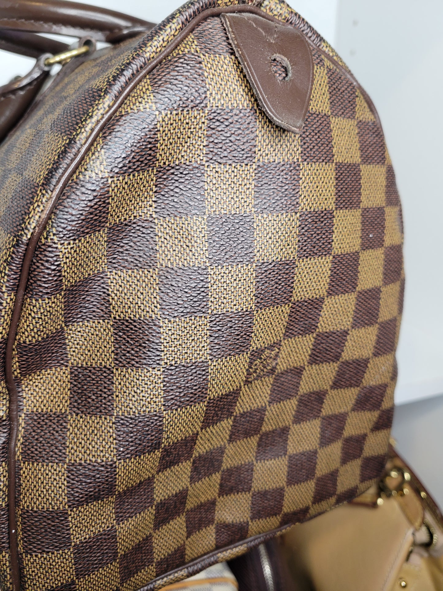 Louis Vuitton Damier Ebene Speedy 35 SD4089